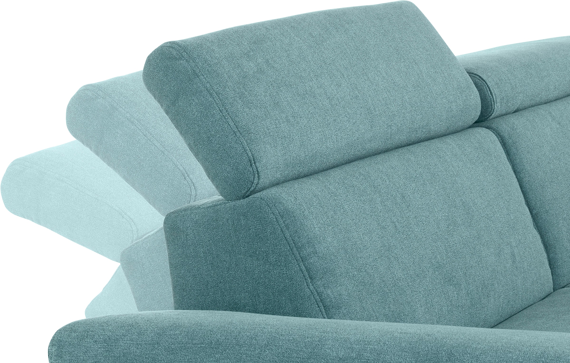 Places of Style 2,5-Sitzer »Trapino bei wahlweise Luxus«, in kaufen mit Luxus-Microfaser OTTO Lederoptik Rückenverstellung
