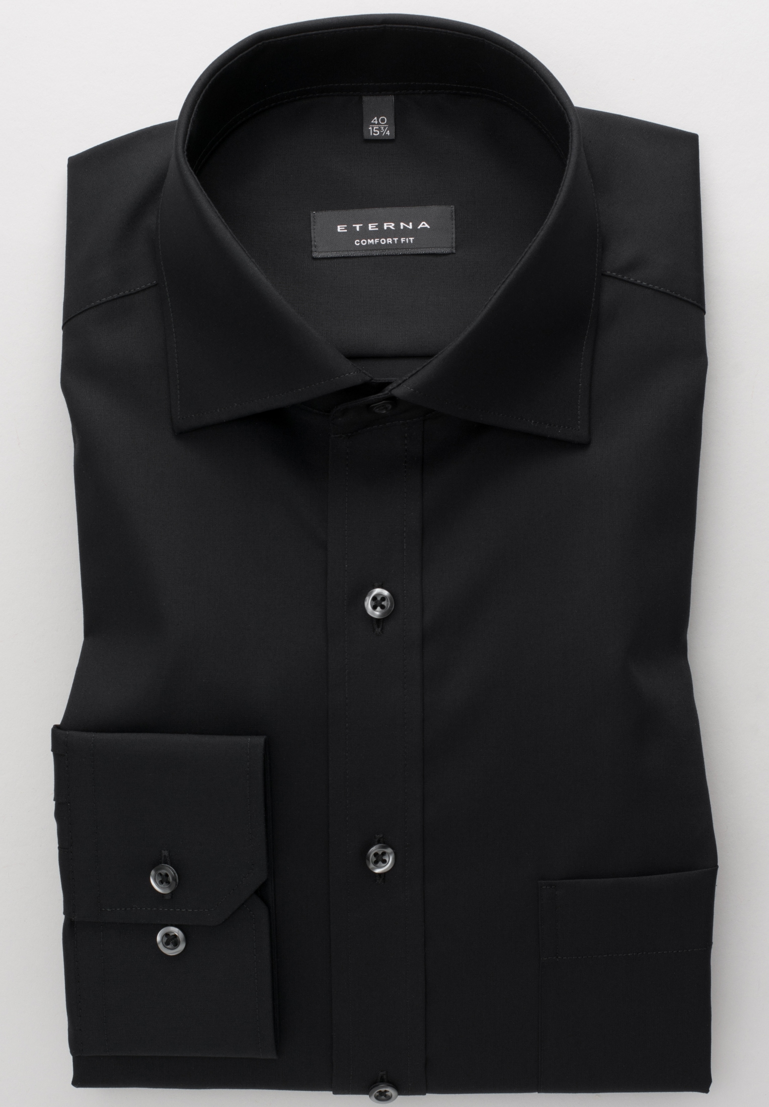 Eterna Langarmhemd »COMFORT FIT«, NON IRON (bügelfrei)