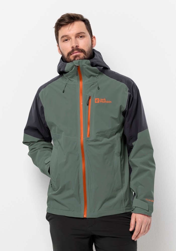 Jack Wolfskin Funktionsjacke »EAGLE PEAK 2L JKT M«, mit Kapuze