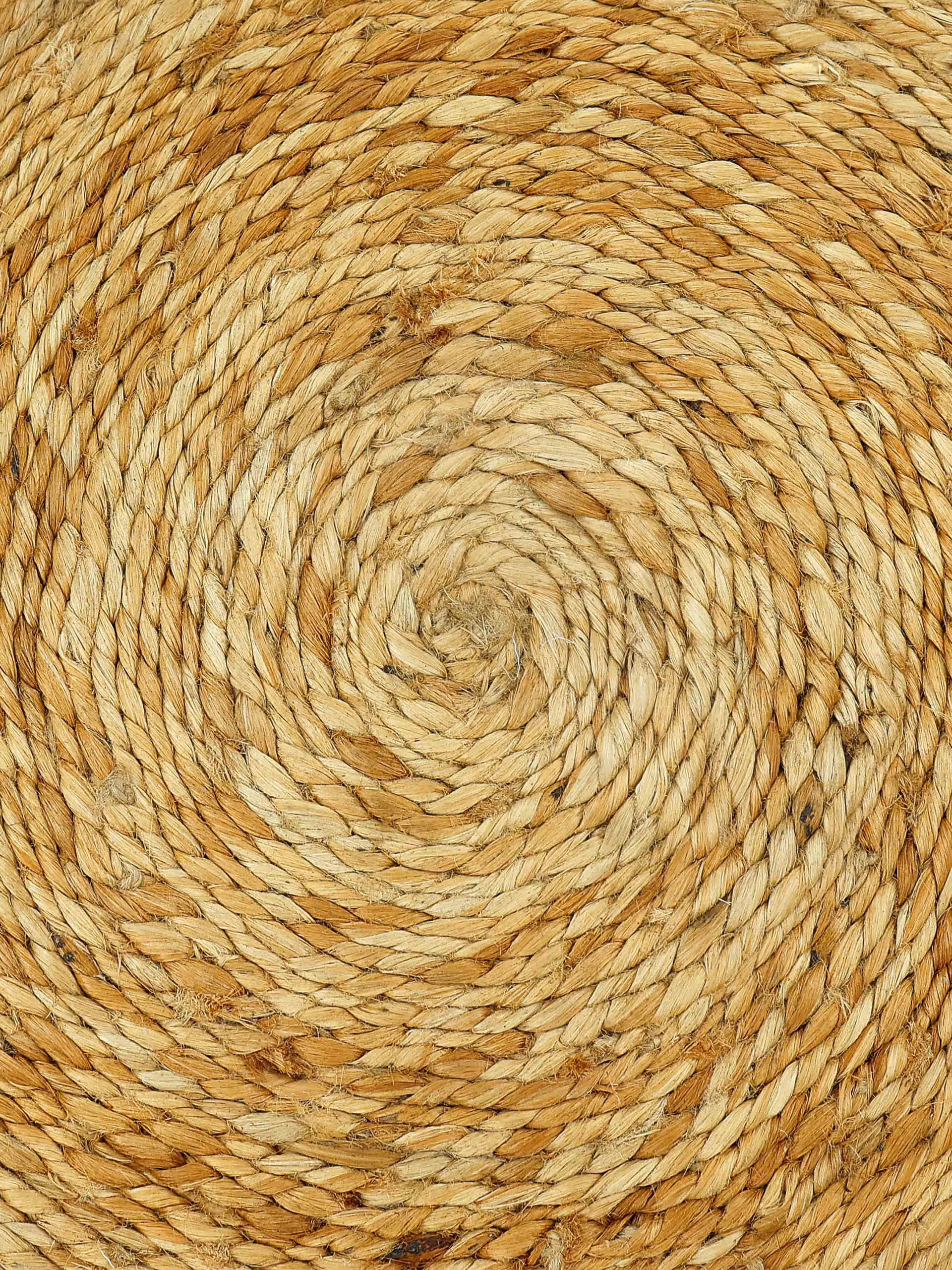 carpetfine Sisalteppich »Juteteppich Paul«, rechteckig, 13 mm Höhe, natürliches Pflanzenmaterial von Hand gewebt, Boho Style