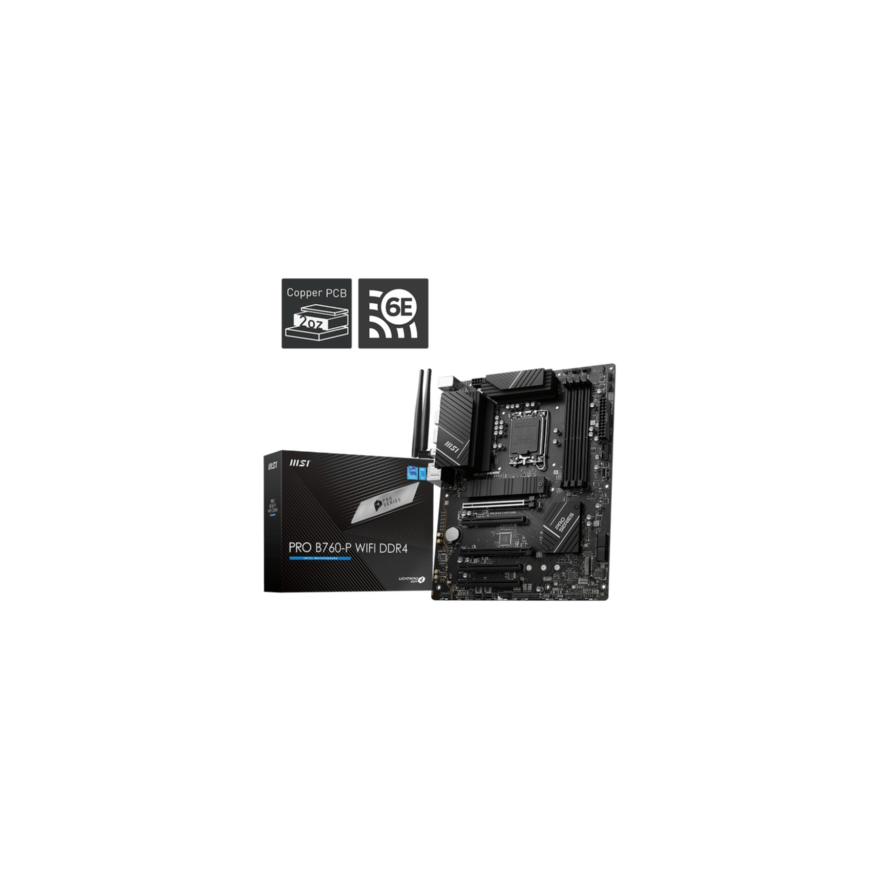 MSI Mainboard »Pro B760-P WiFi DDR4«