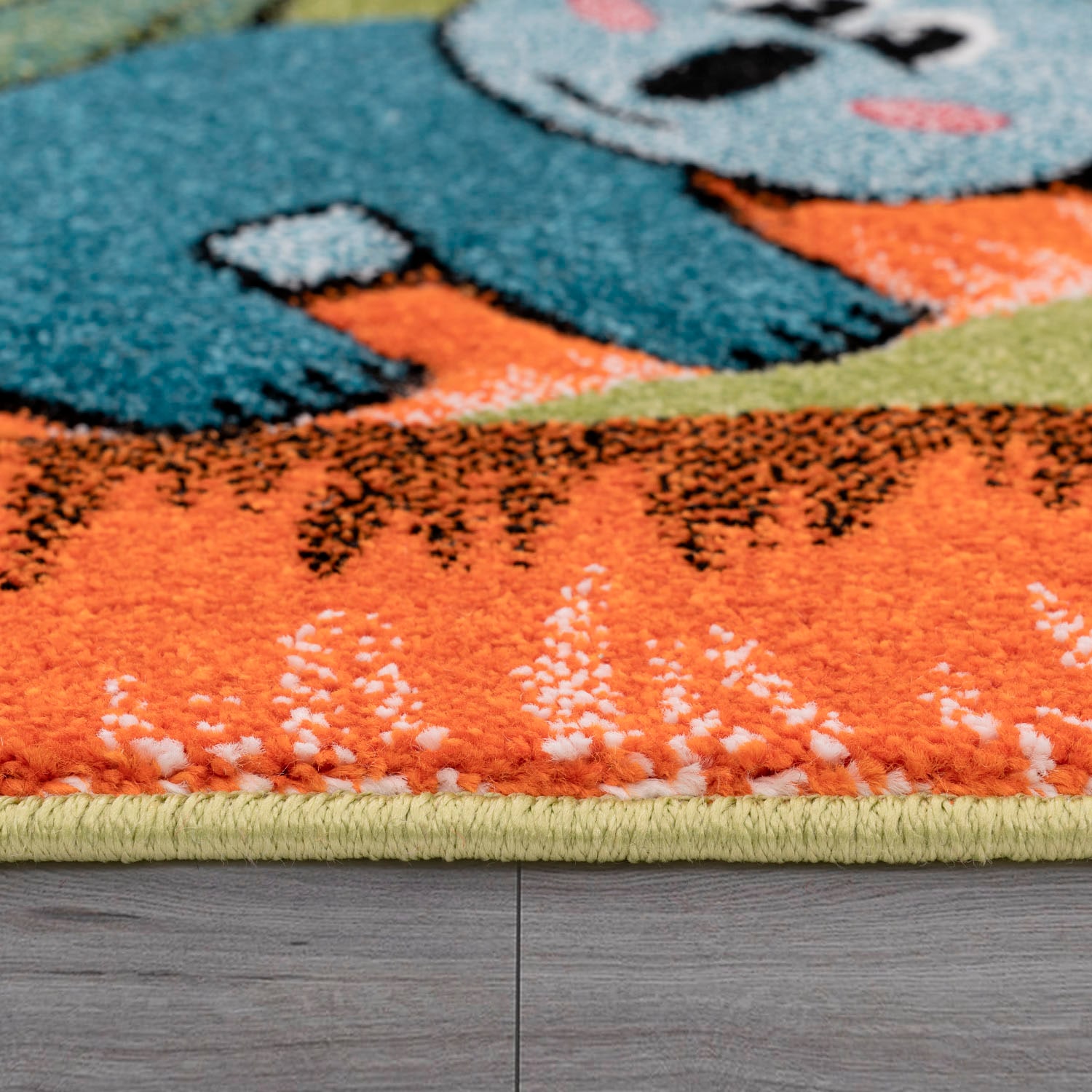 Paco Home Kinderteppich »Diamond 638« rechteckig 18 mm Höhe 3D-Design, Motiv Dschungel Tiere, Kinderzimmer, Kundenliebling