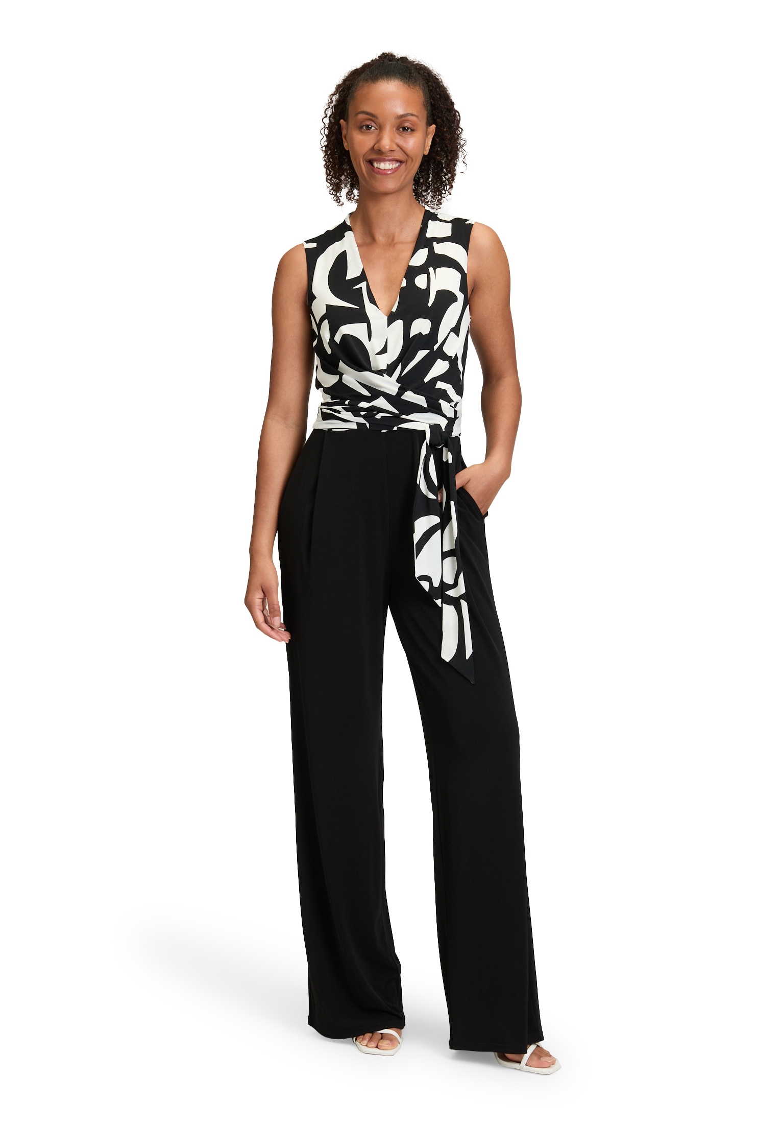 Vera Mont Jumpsuit »Jumpsuit mit Bindegürtel«