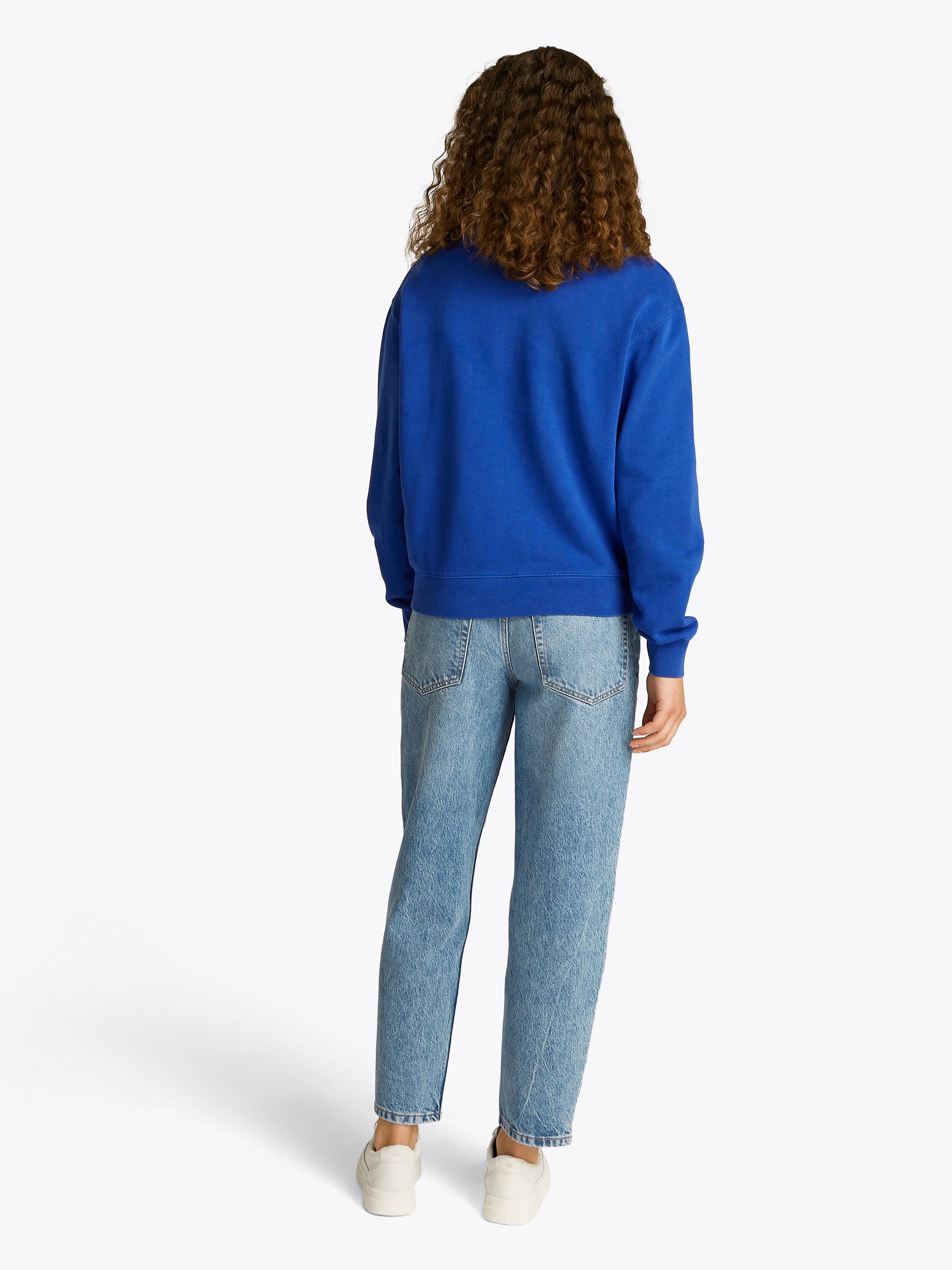 Tommy Hilfiger Sweatshirt »REG CONTRAST FLAG SWEATSHIRT«, mit Logo-Flag