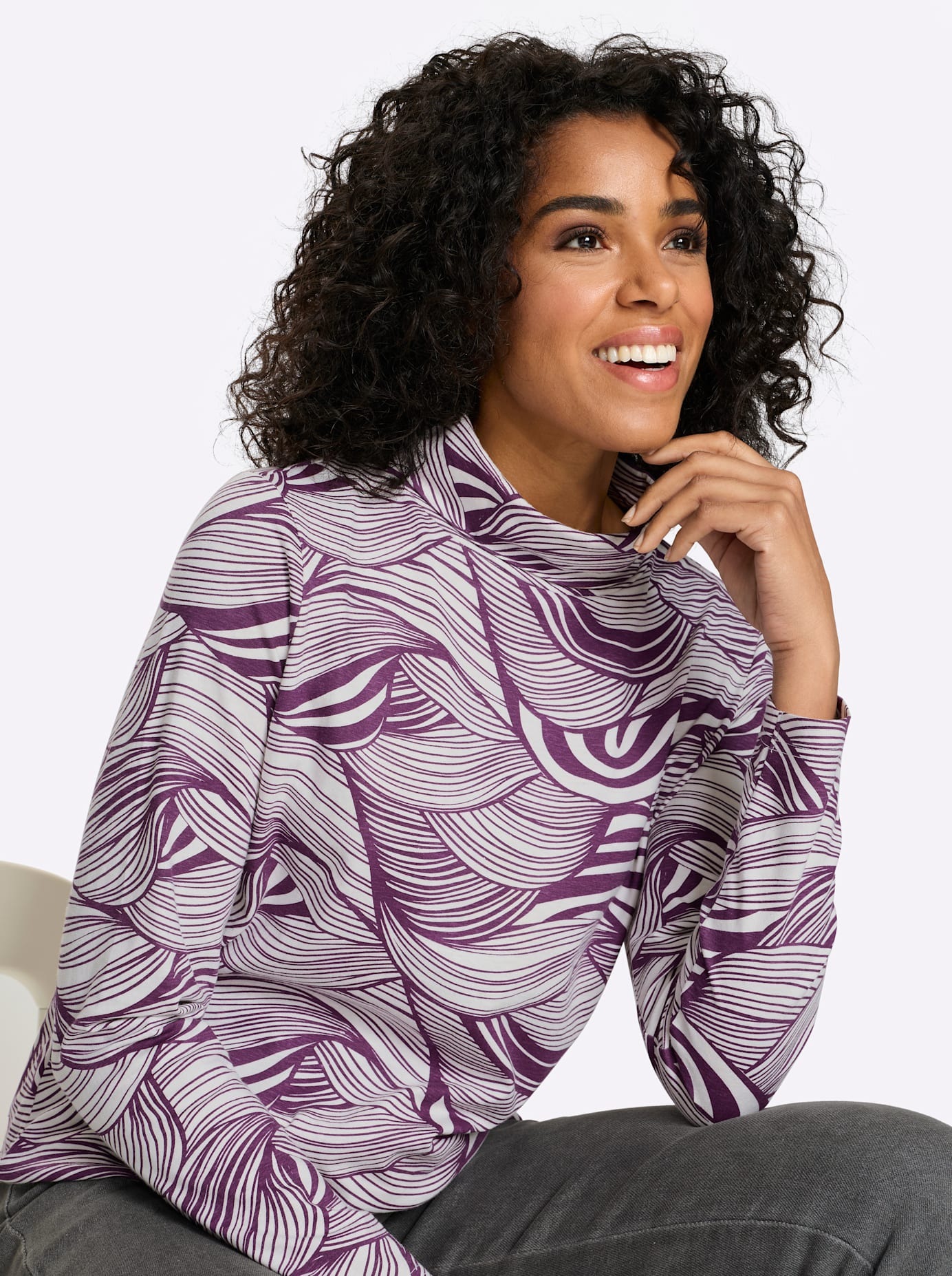   Rollkragenshirt »Langarm-Shirt« 1