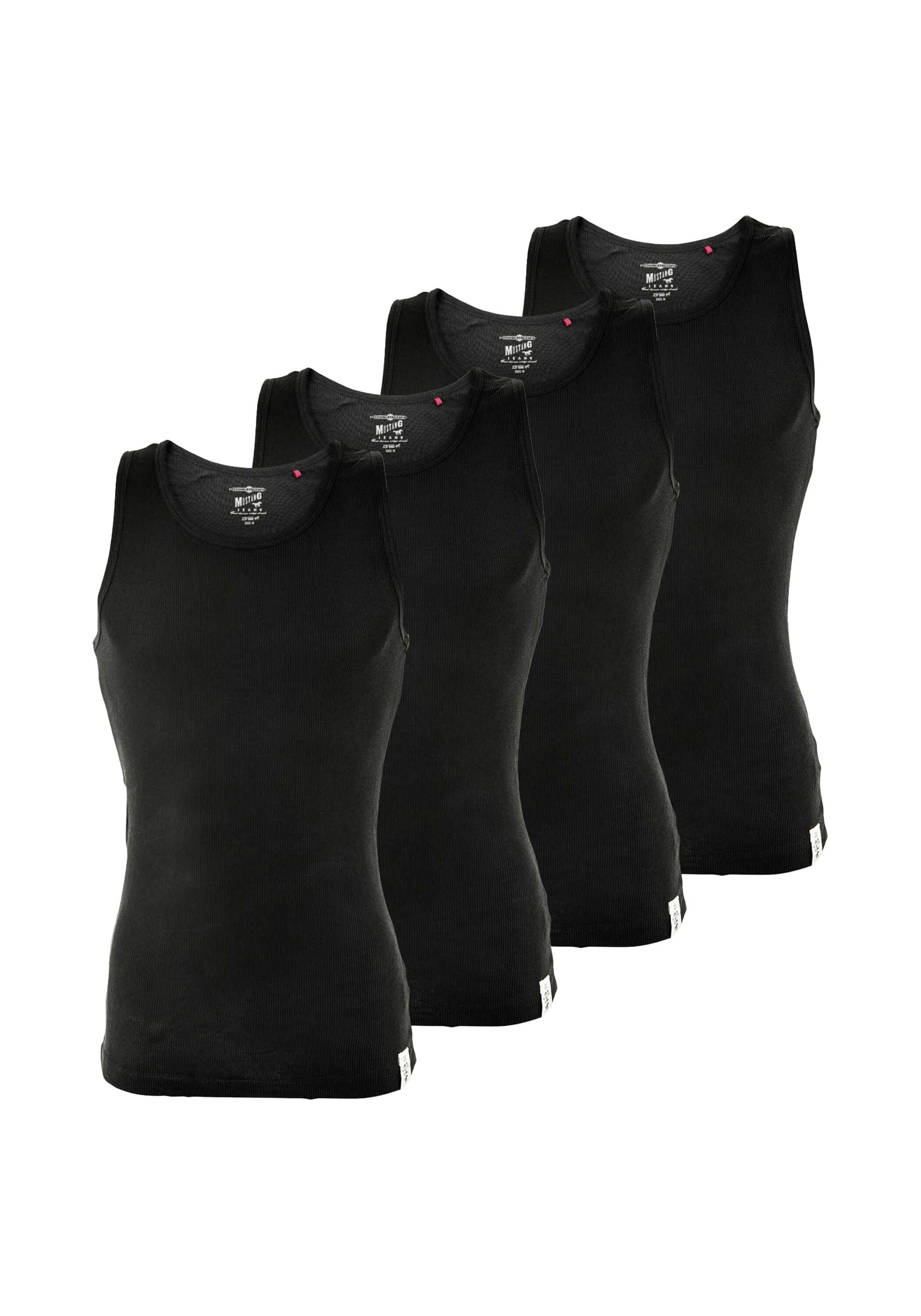 MUSTANG Unterhemd »Unterhemd 4er Pack«