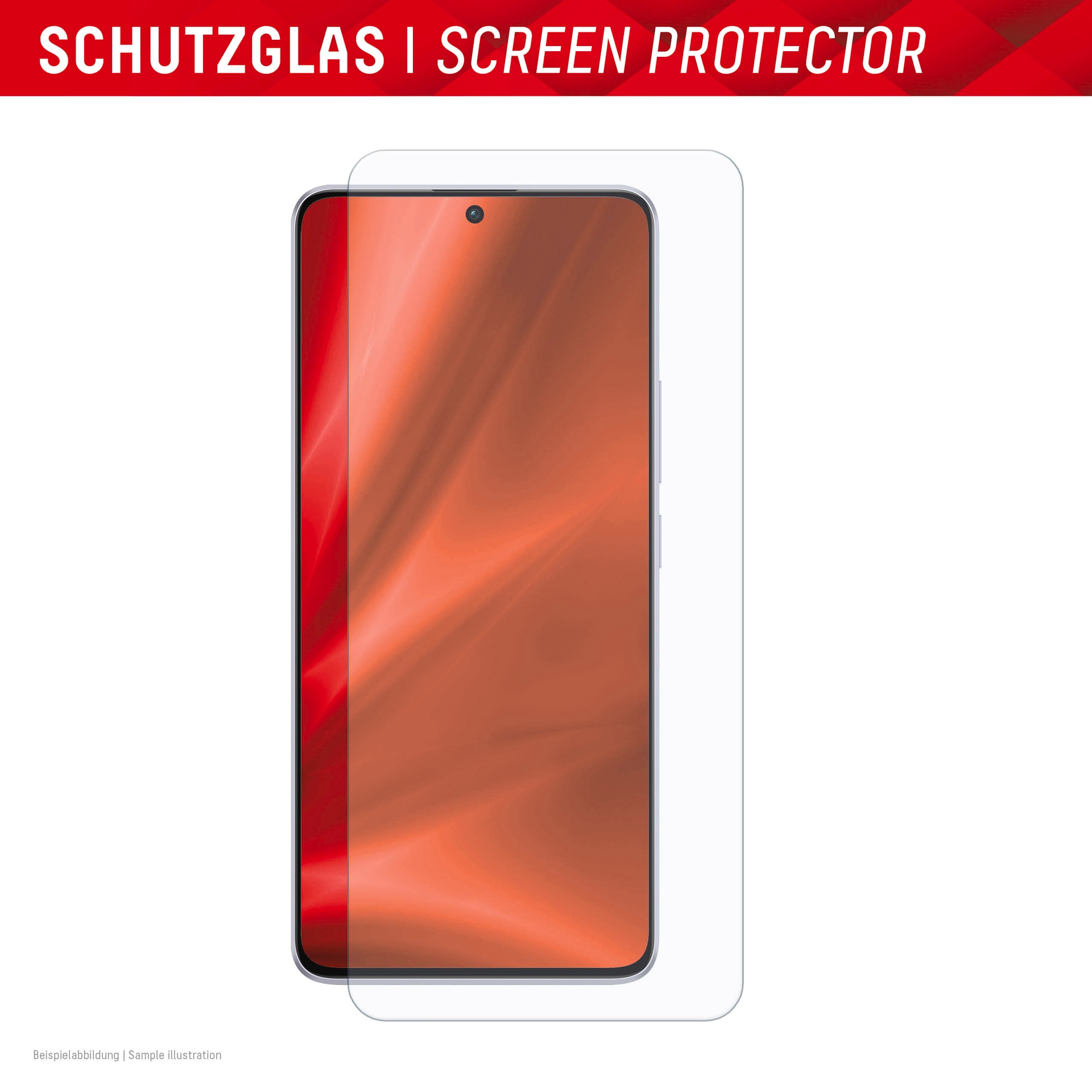 Displex Displayschutzglas »Smart Glass Screen Protection - ultra-dünn, unzerbrechlich, unsichtbar«, für Xiaomi Redmi Note 14, Displayschutzfolie, Schutzfolie, Bildschirmschutz, kratz- & stoßfest