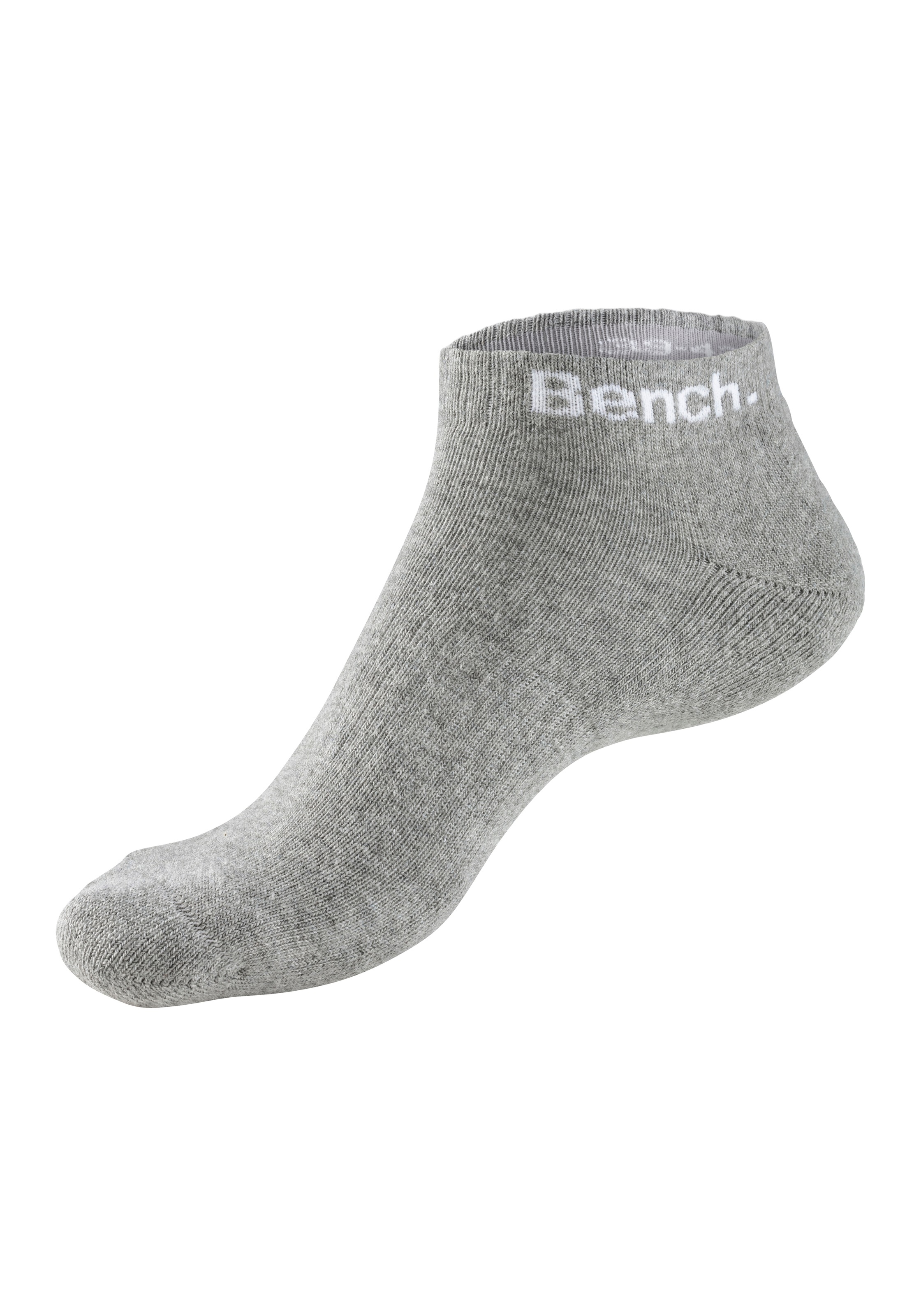 Bench. Sportsocken, (Packung, 12 Paar), Tennis Kurzsocken mit Halbfußfrottee