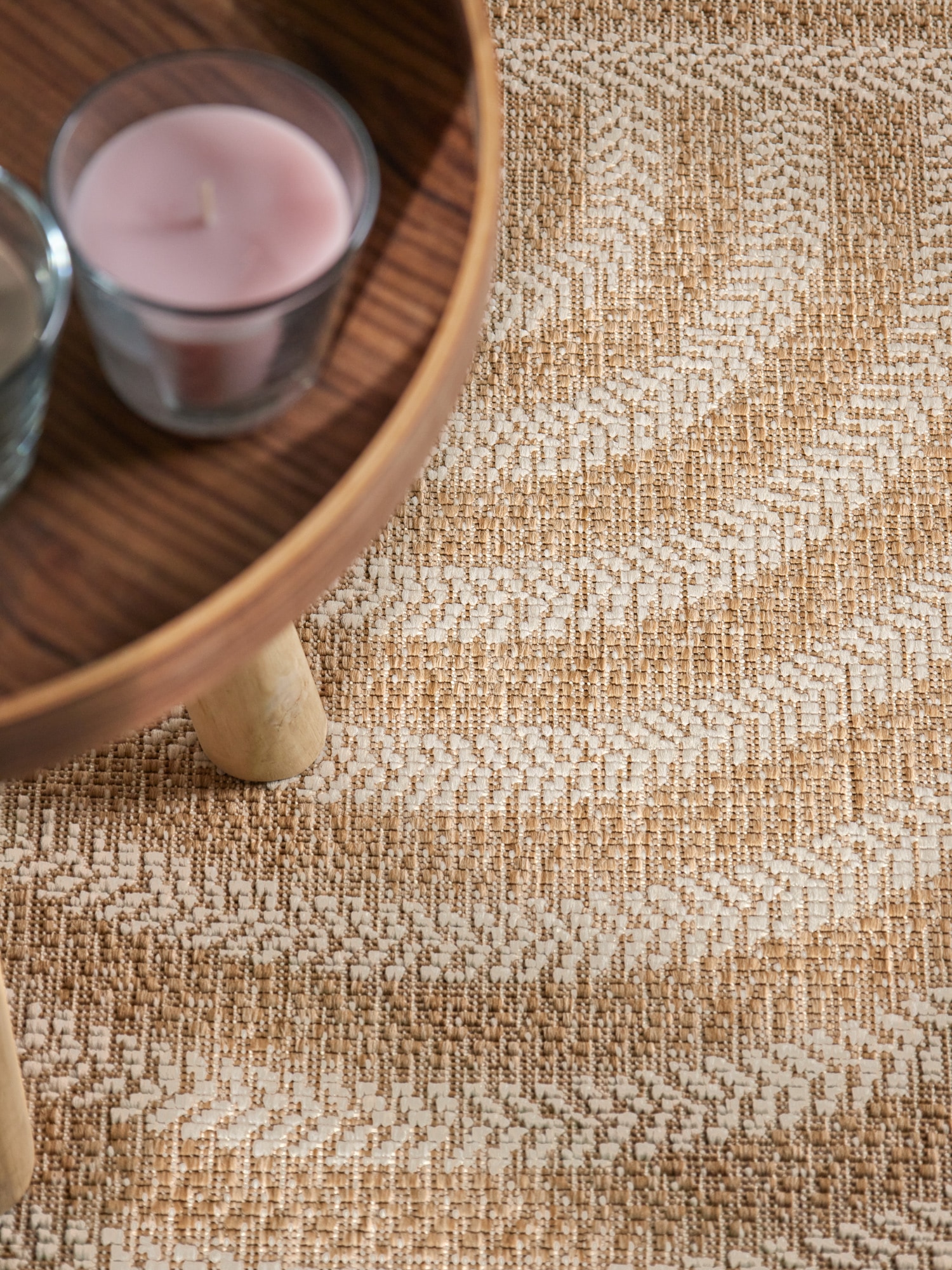 Ted Baker Teppich »Woodfield , Wendeteppich« oval 8 mm Höhe Designteppich, Wetterfest, Pflegeleicht, Modern, Wohnzimmer, Terrasse