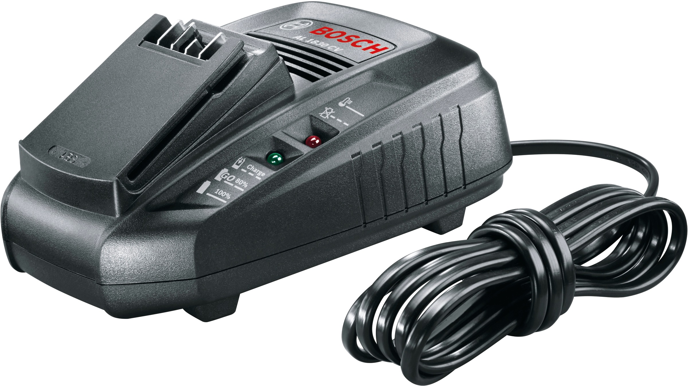 Bosch Home & Garden Batterie-Ladegerät »»AL1830 CV««, Laden aller POWER FOR ALL-Akkus mit 14,4 V oder 18 V