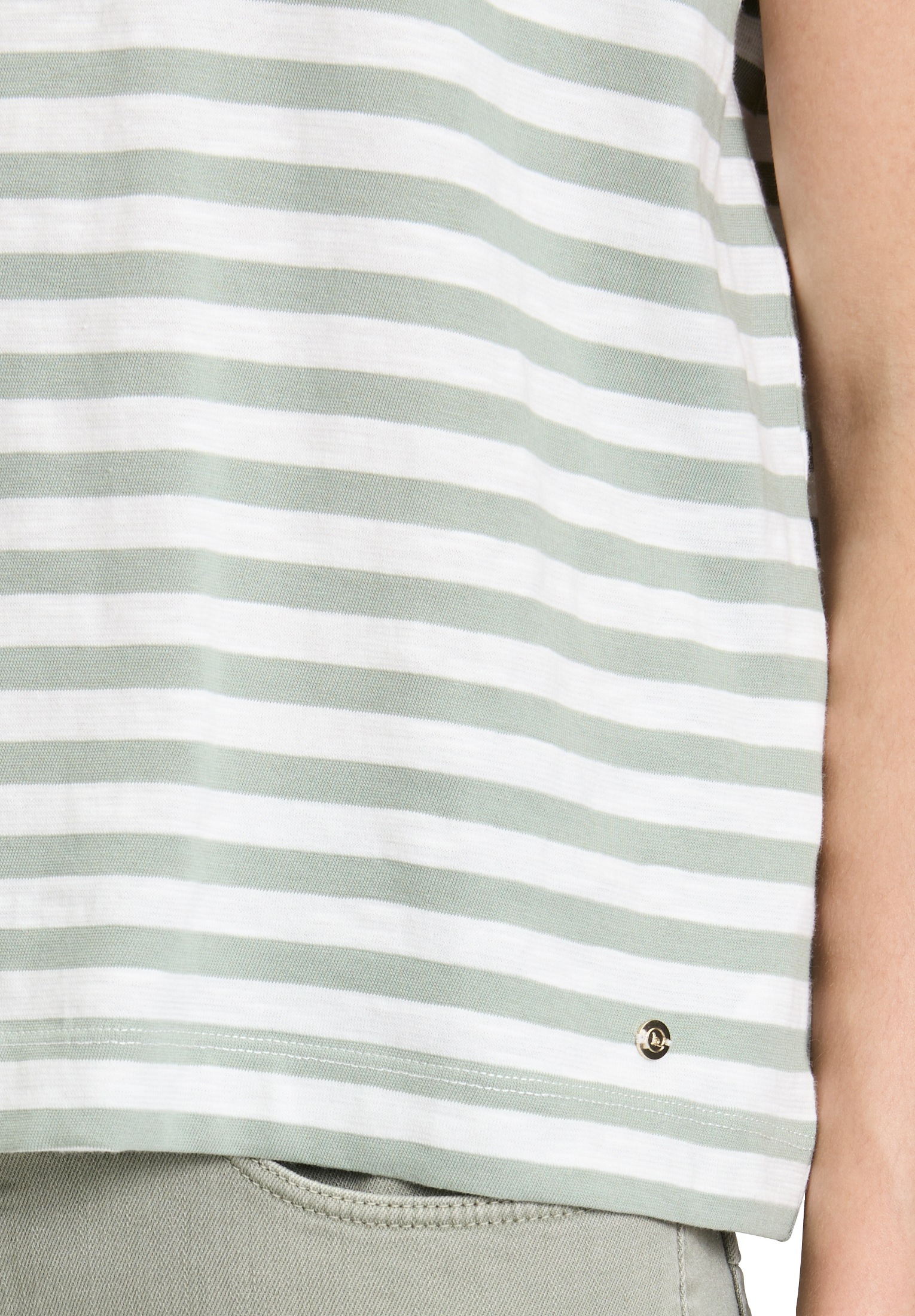 Betty&Co 3/4-Arm-Shirt »Ringelshirt mit Rundhalsausschnitt«