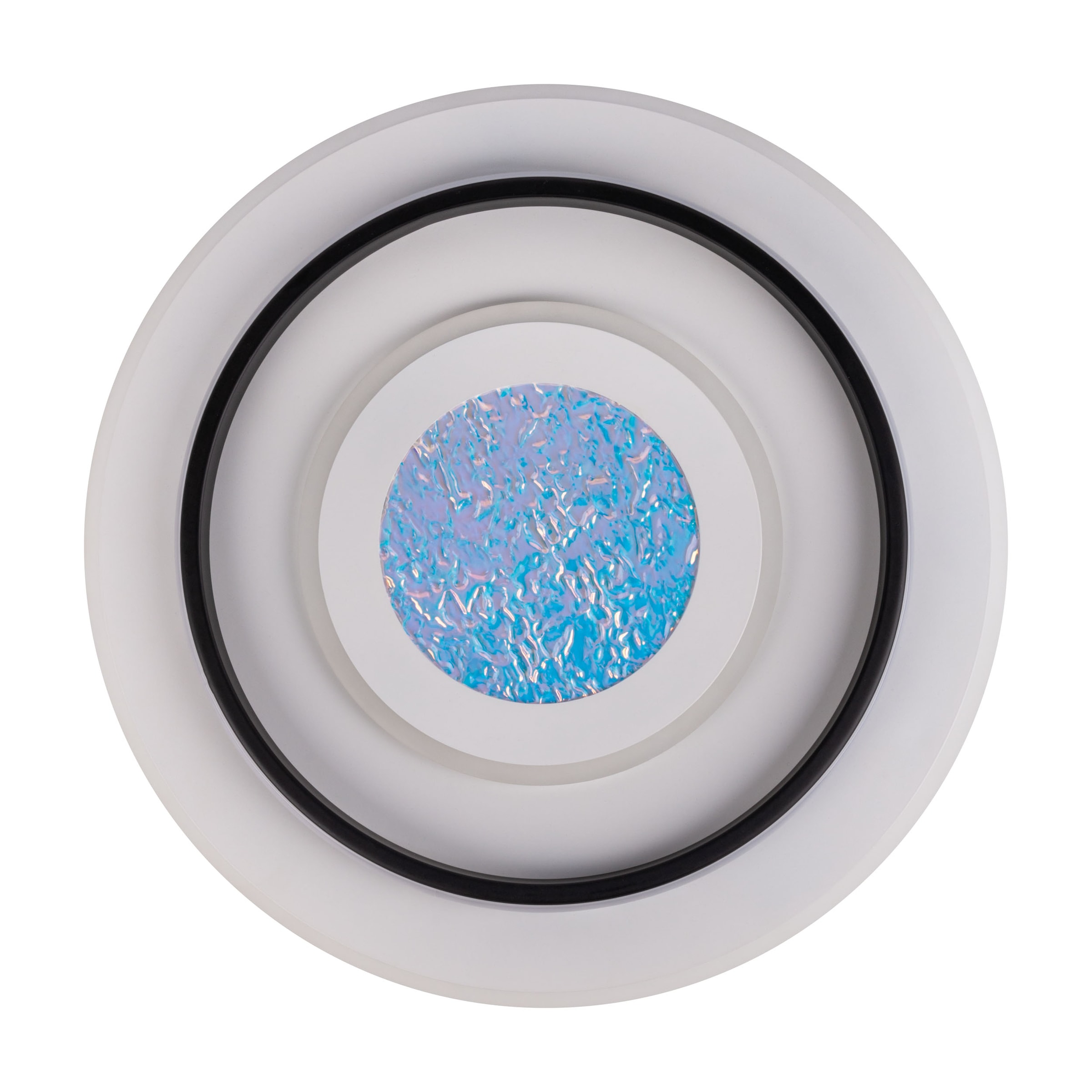 näve LED Deckenleuchte »Stelios« LED-Modul 1 Stk. RGB | warmweiß - kaltweiß dimmbar per IR-Fernbedienung, CCT, RGB, Memory, Nachtlicht, D: 45cm