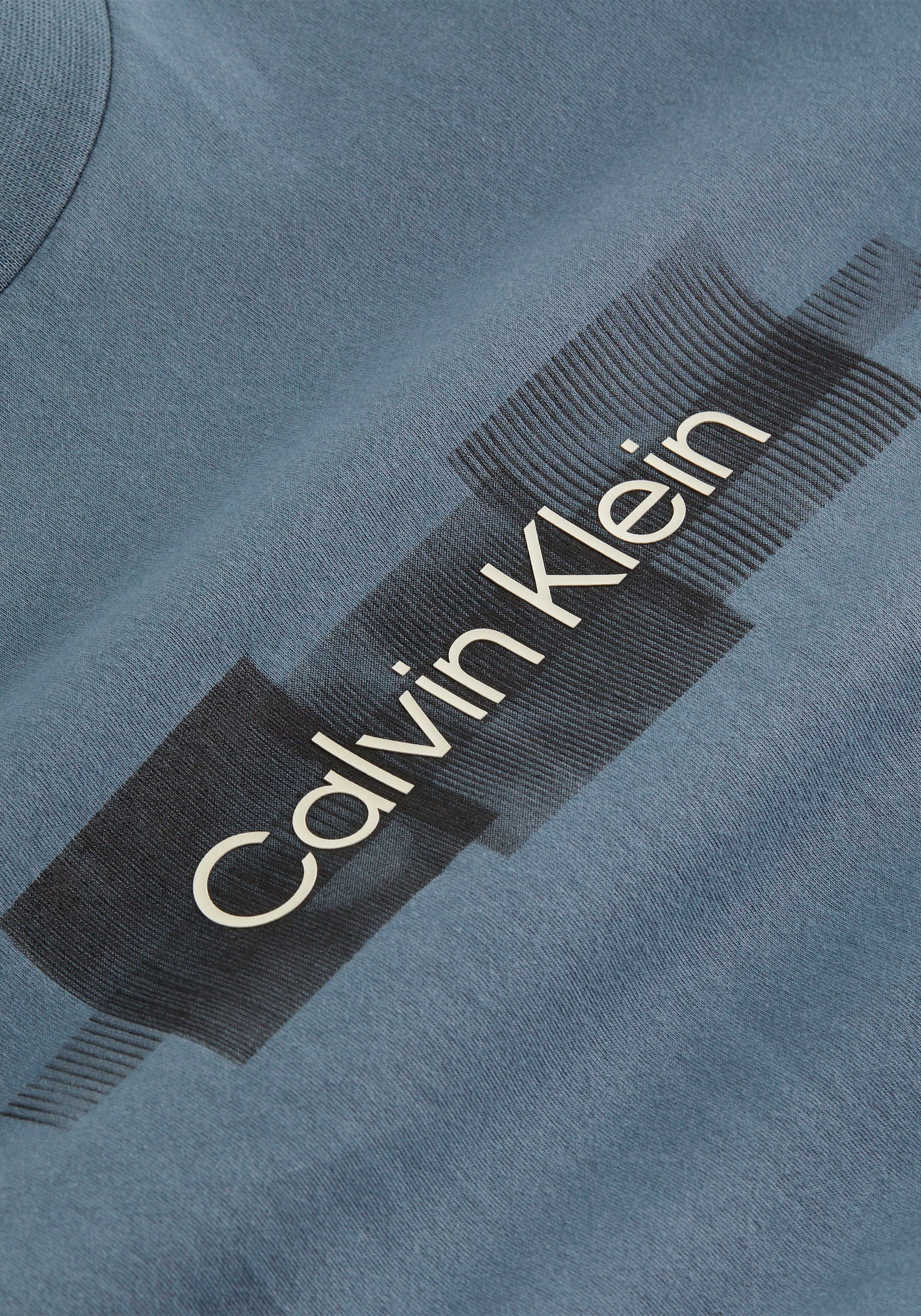 kaufen LOGO online Klein Calvin T-SHIRT«, Baumwolle aus bei reiner OTTO T-Shirt STRIPED »BOX