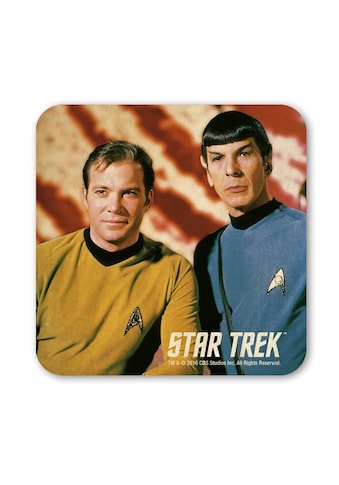 LOGOSHIRT Untersetzer mit Captain Kirk und Spock-Motiv kaufen