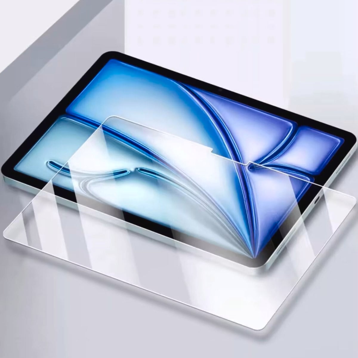 4smarts Displayschutzglas »Second Glass Screen Protector«, für Apple iPad Pro 11 (M4, 2024), Displayschutzfolie, Schutzfolie, Bildschirmschutz, kratz- & stoßfest
