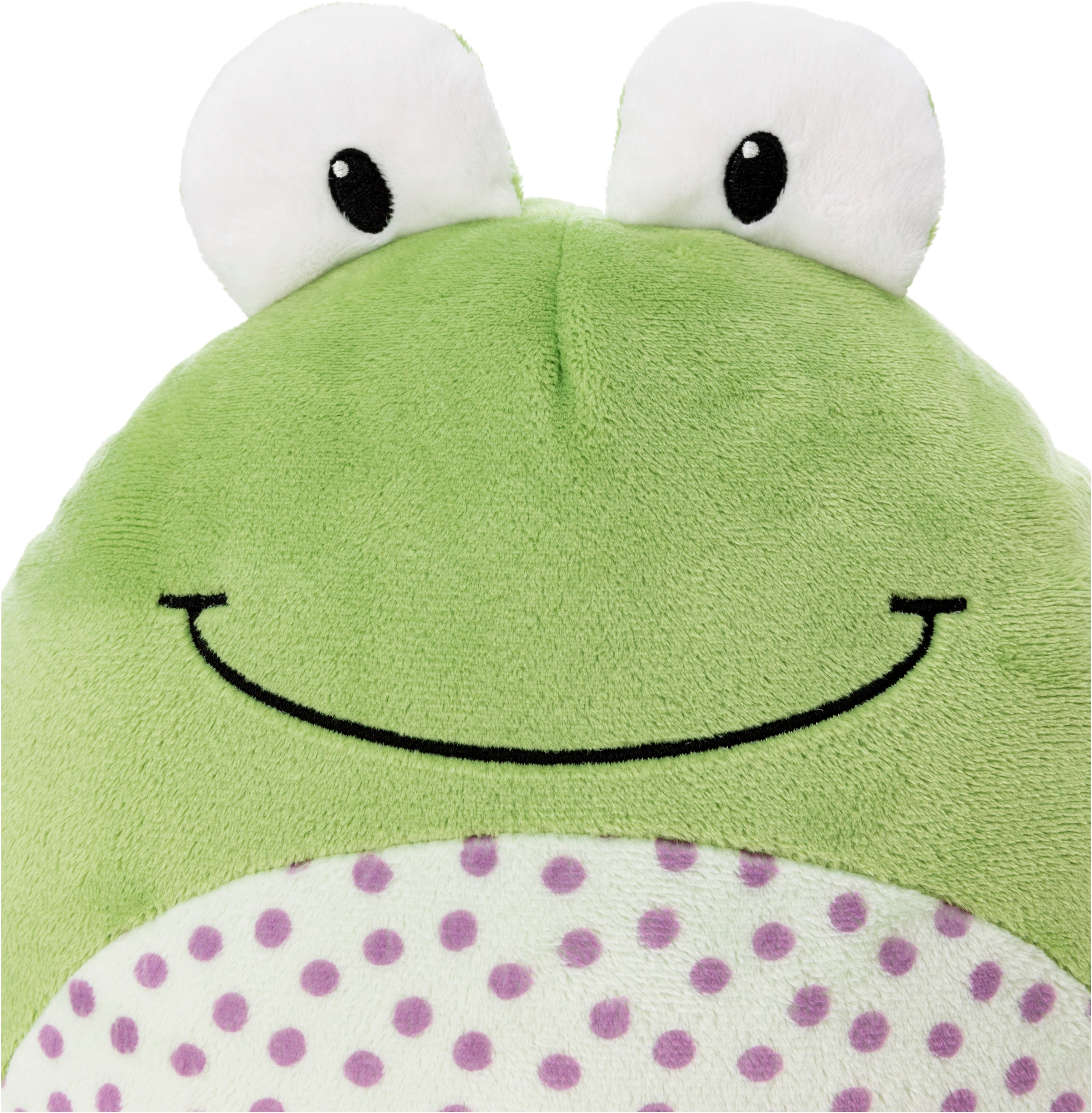 Nici Kuscheltier »Forest Friends, Frosch Fridolin Frog 25x30 cm«, enthält recyceltes Material