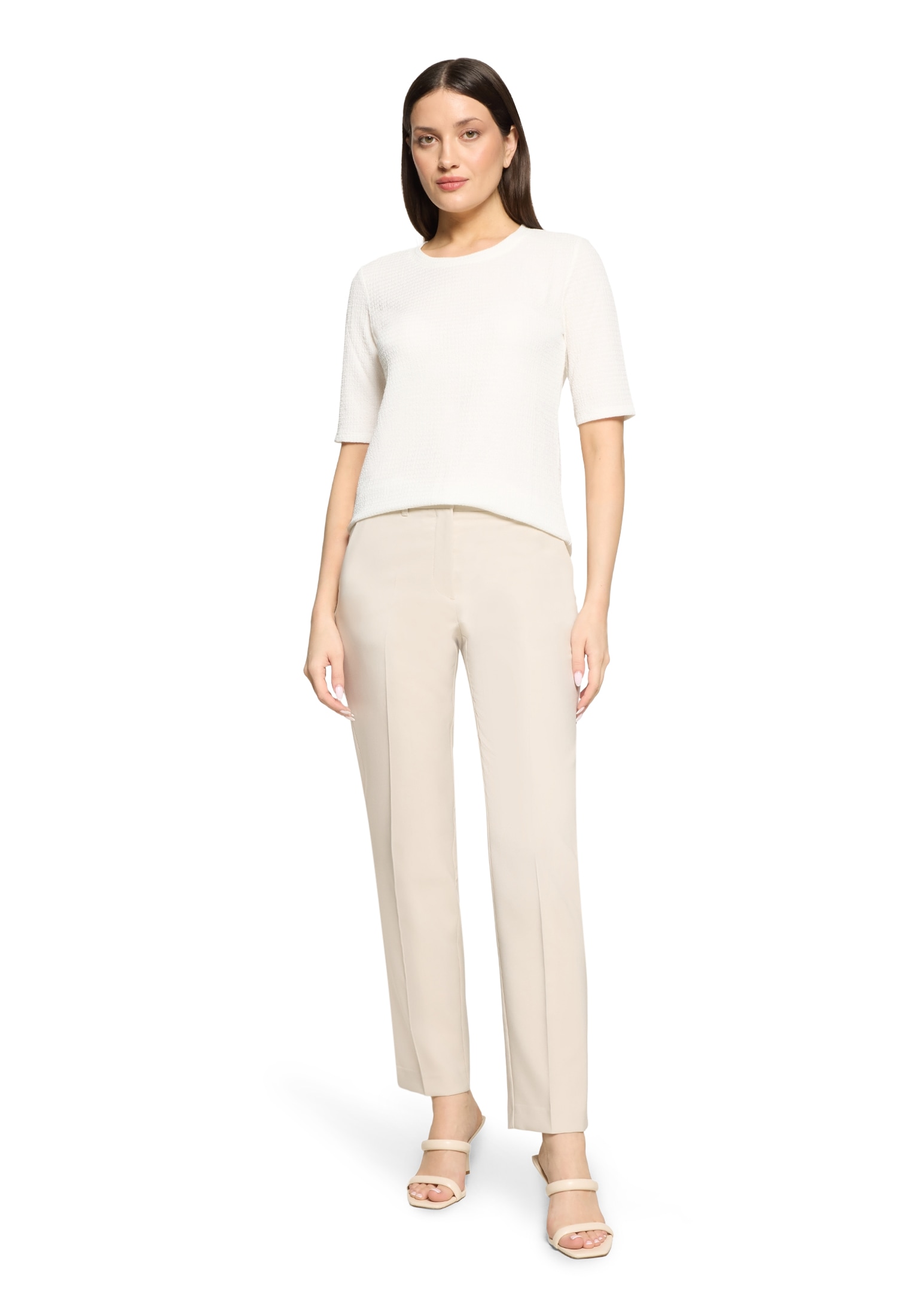 Betty Barclay Rundhalsshirt »Strukturshirt mit Rundhalsausschnitt«