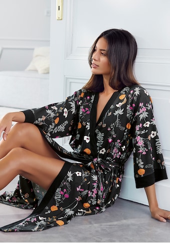 LASCANA Kimono, mit Wildblumen Muster kaufen