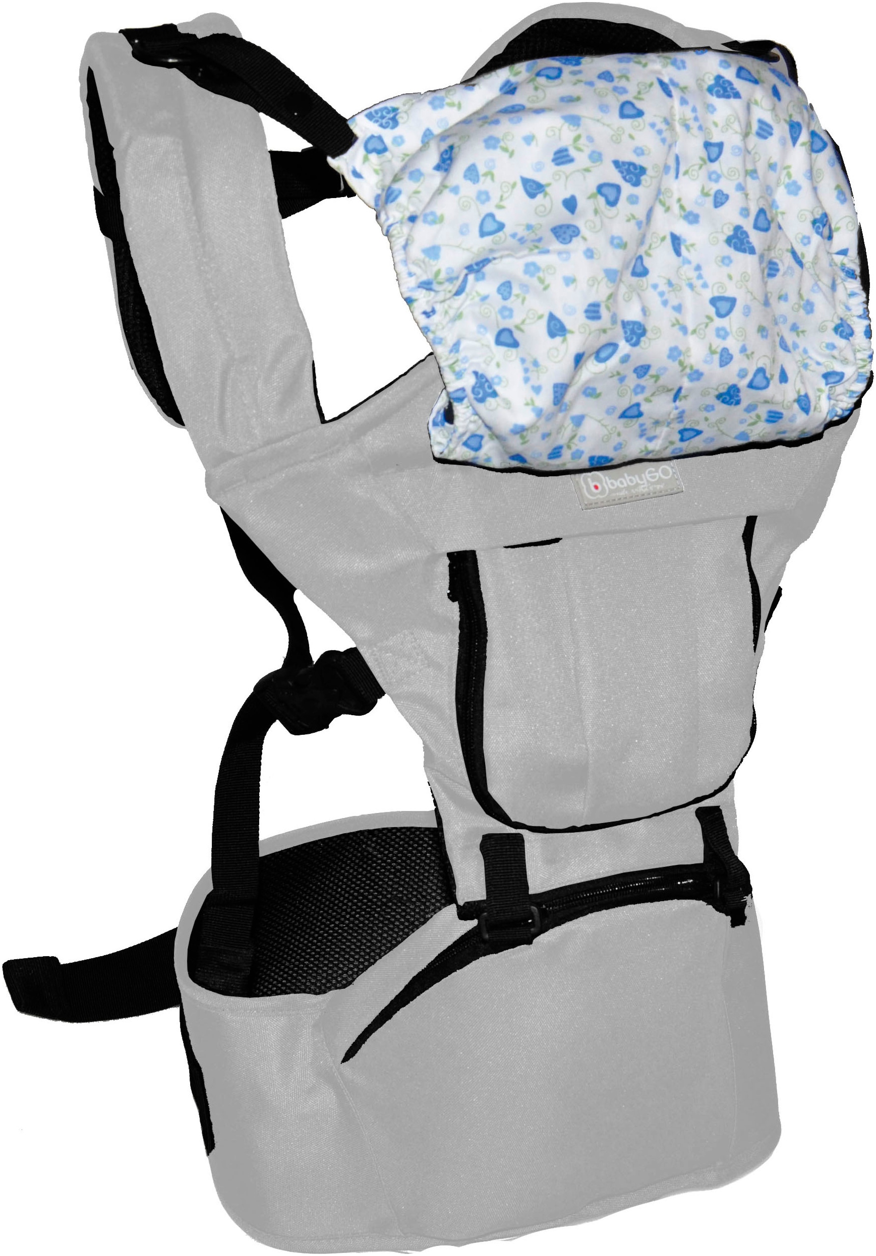 BabyGo Babytrage "Wombat" bis 9 kg