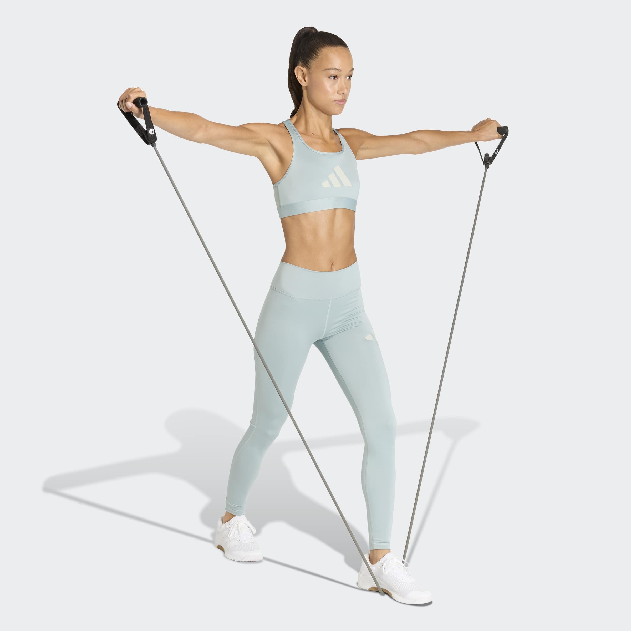 adidas Performance Trainingstights »OPTIME ESSENTIALS WORKOUT 3-STREIFEN 3/4 LEGGINGS«