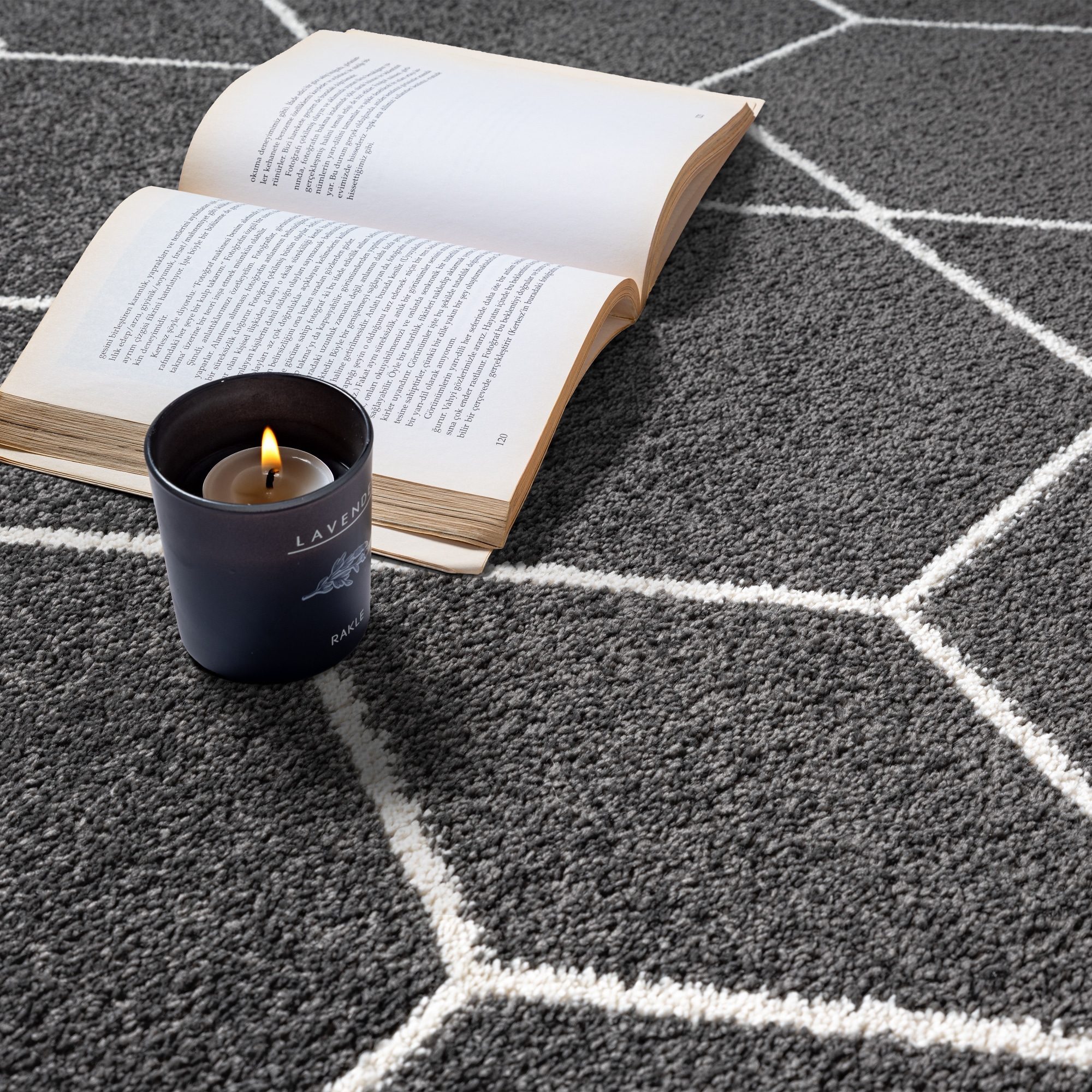 Sanat Teppich »Trellis« rechteckig 10 mm Höhe Kurzflor, skandi, boho, auch als Läufer und in rund