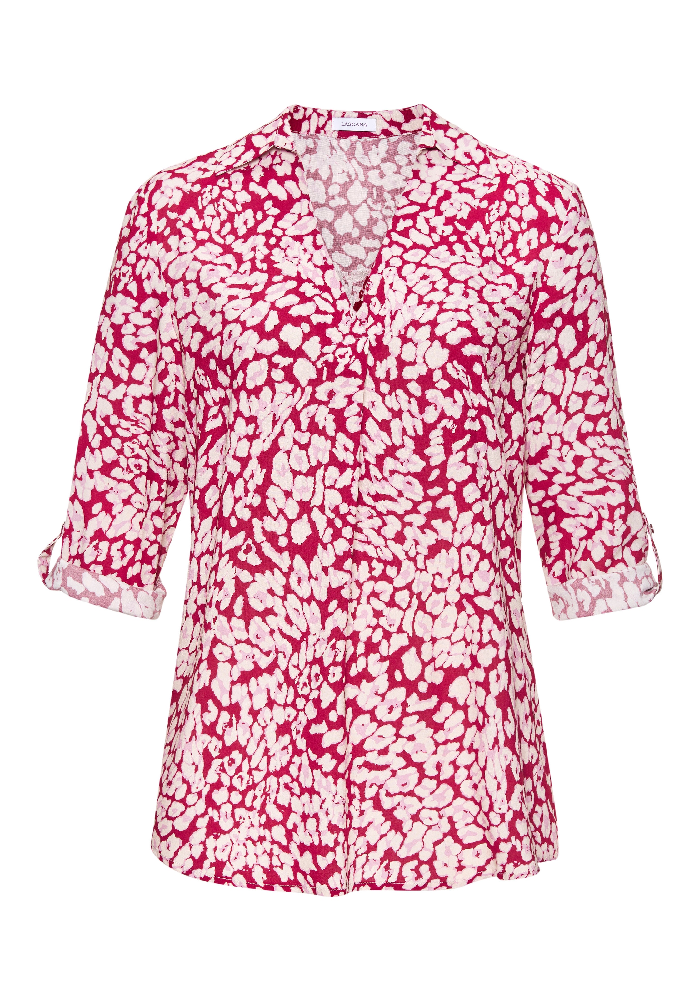 LASCANA Schlupfbluse, mit 3/4-Ärmeln, elegante Damenbluse