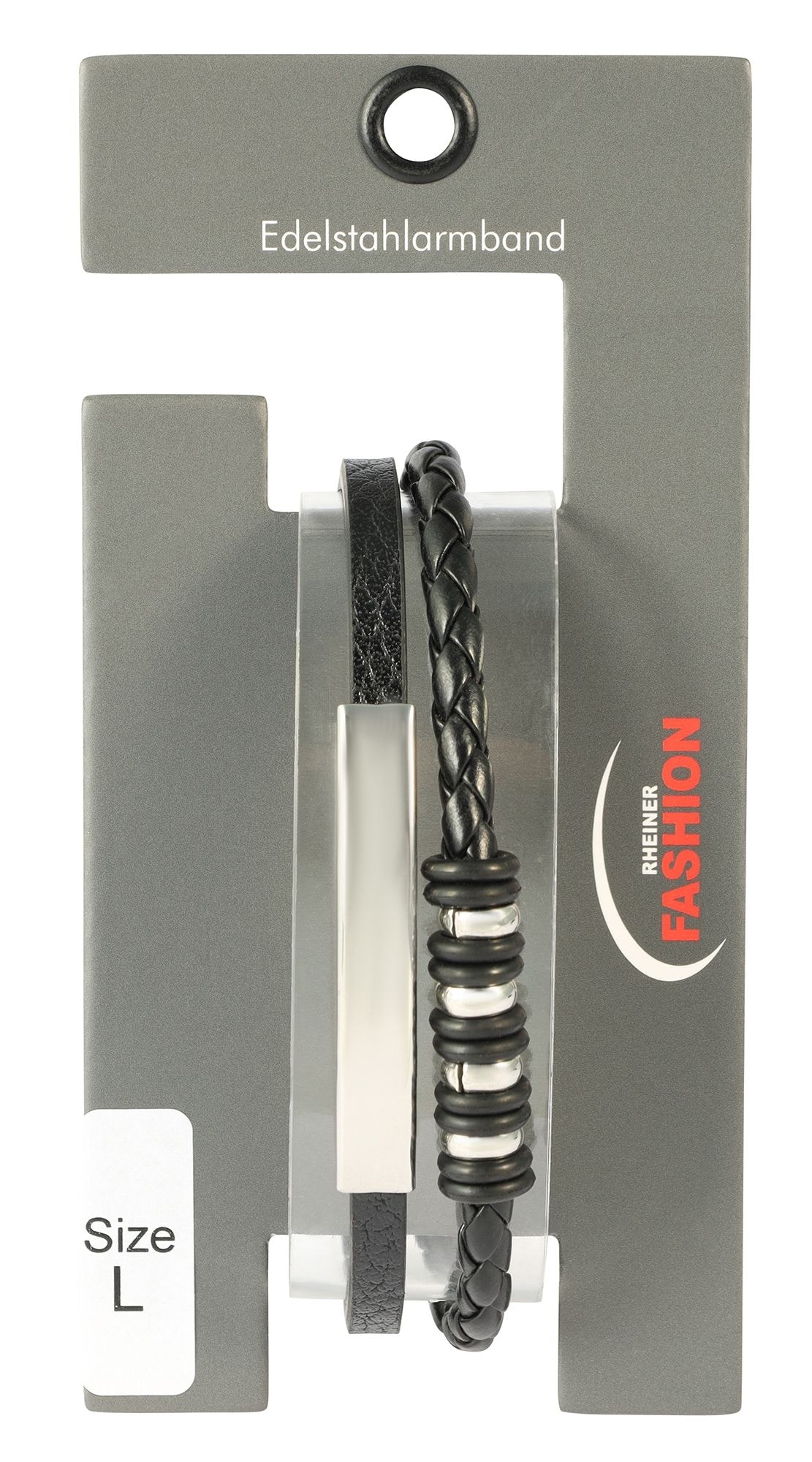 Adelia´s Lederarmband »Herren Armband ¿ Lederarmband aus Leder 19 cm«