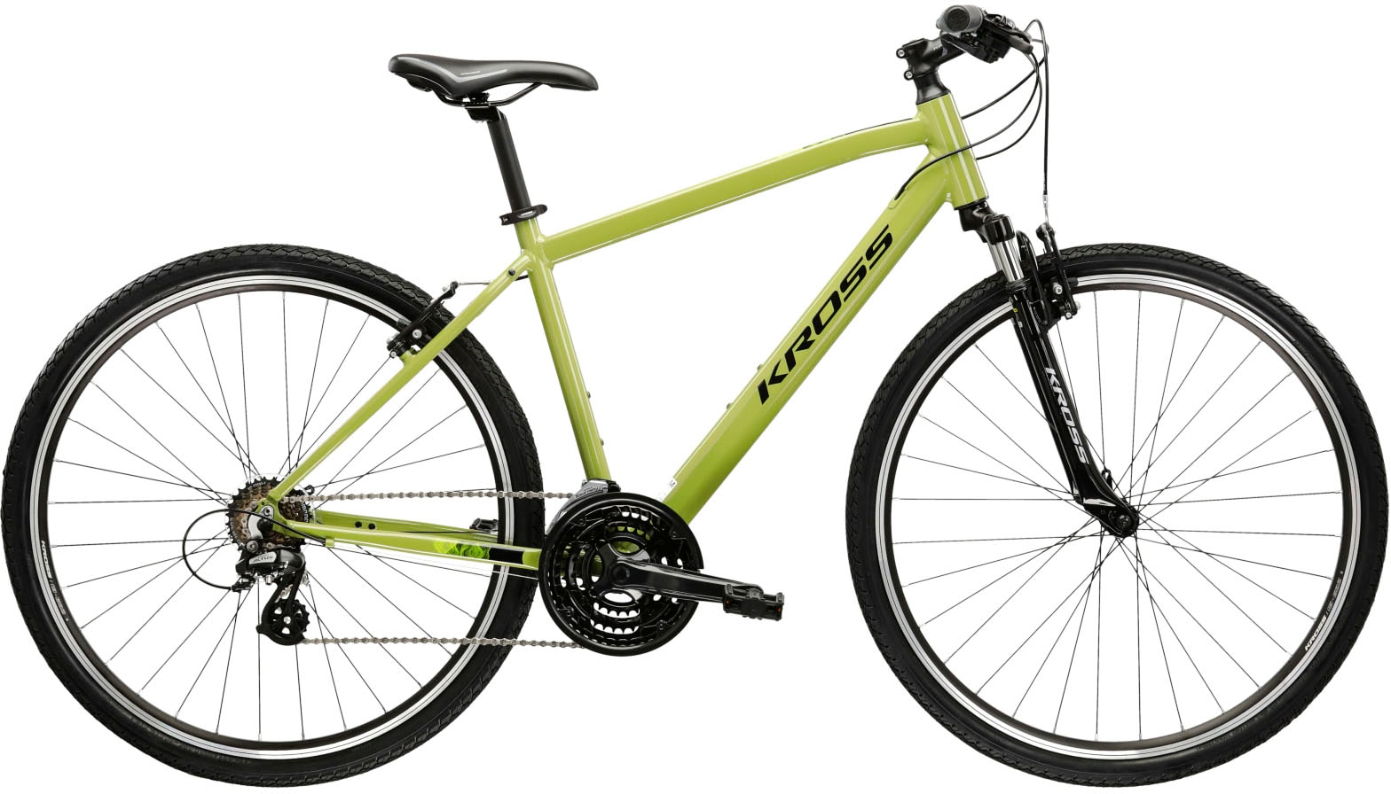 Kross Crossrad »Evado 2.0« 21 Gang Shimano ALTUS M310 Schaltwerk Kettenschaltung in braun, Größe 28 Zoll (71,12 cm) hinten: 28 Zoll (71,12 cm)