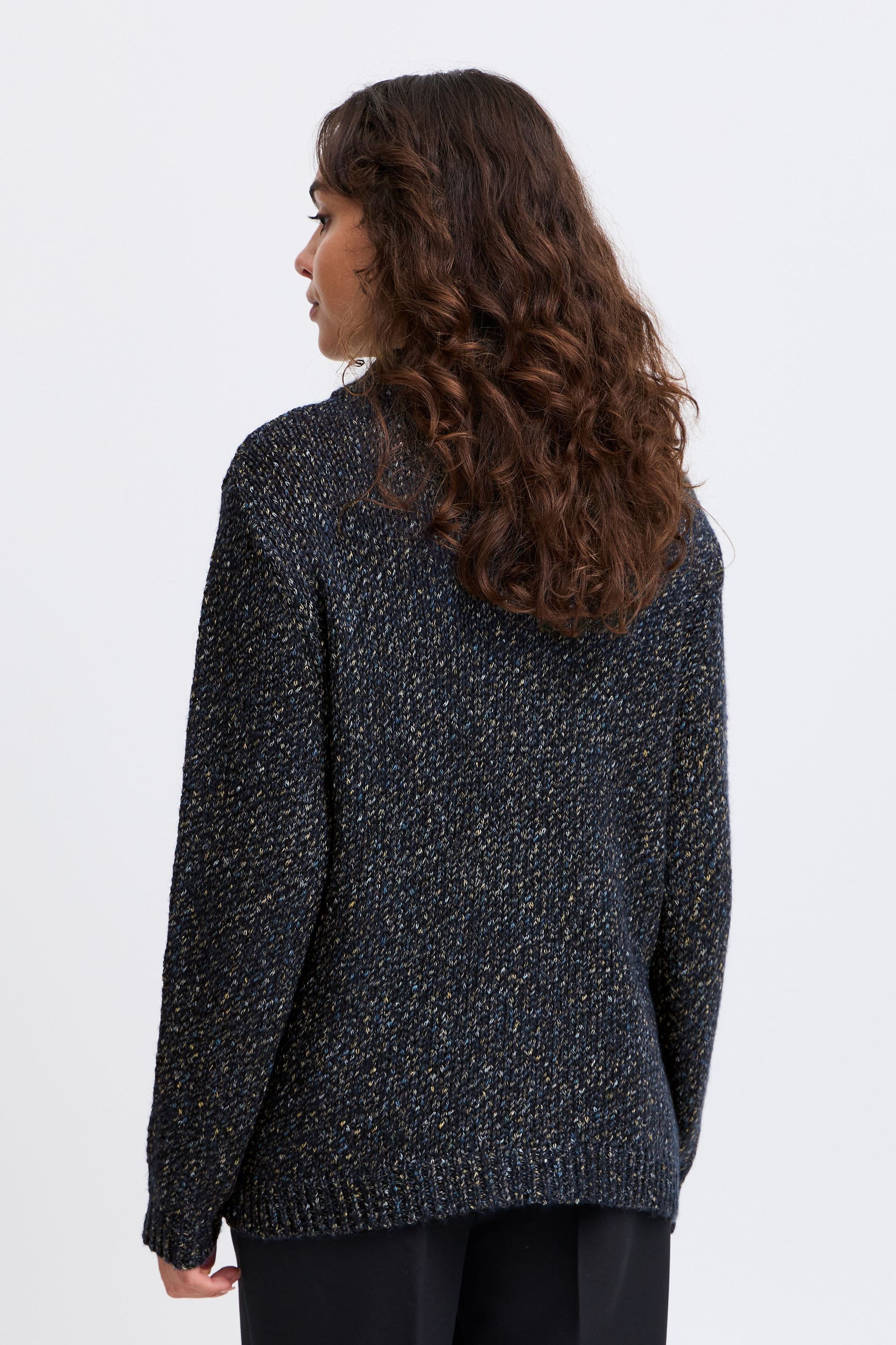 fransa Strickfleece-Pullover »Strickpullover FRSpotta«