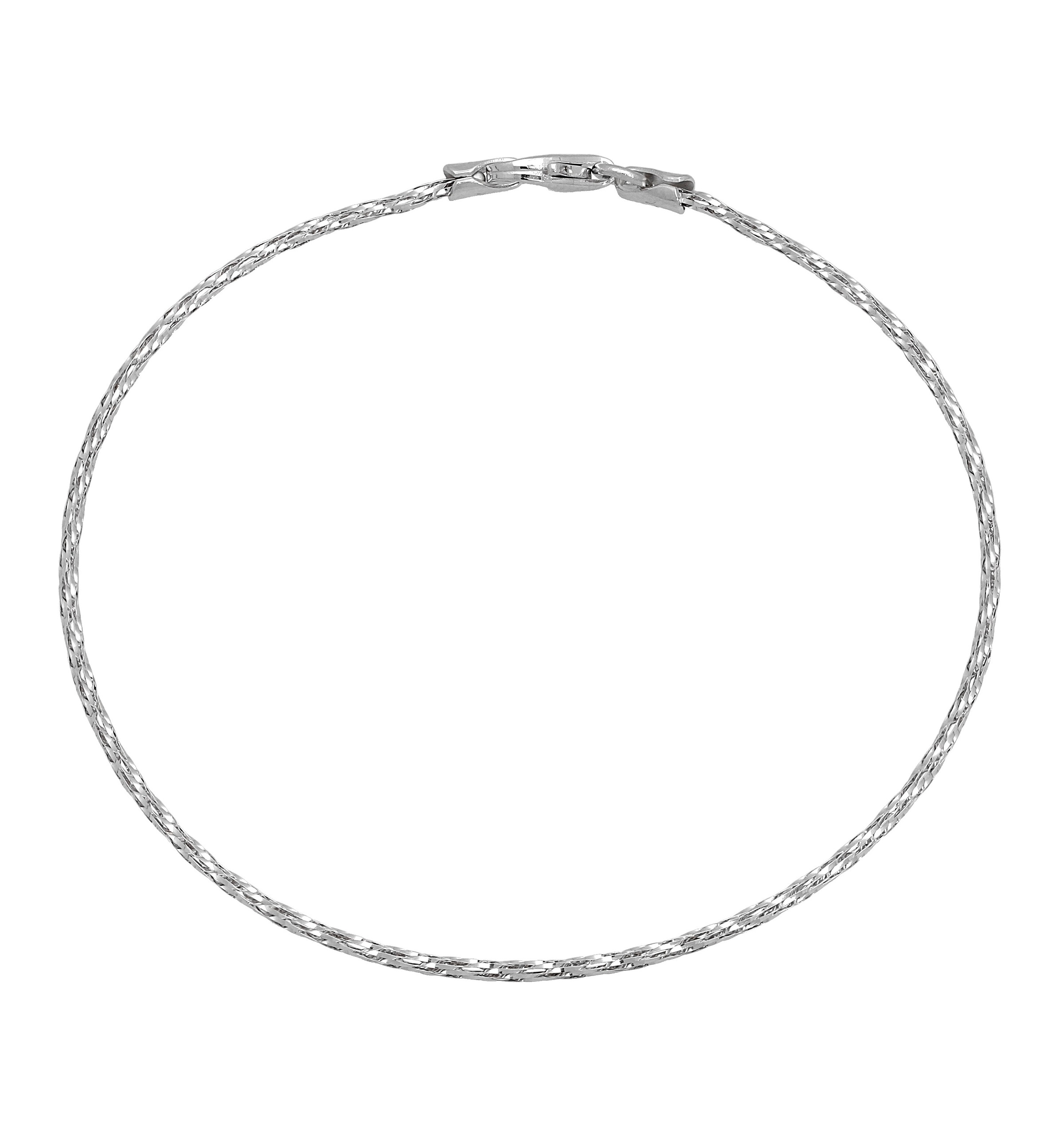 Vivance Armband »Mesharmband«, rhodiniert