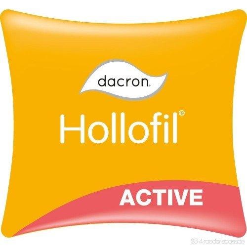 f.a.n. Schlafkomfort Microfaserkissen »Hollofil Active m. MF-Bezug«, Füllung: 100% Polyester, Bezug: Microfaser-Feinbatist, uni (100% Polyester), (1 St.), Allergiker geeignet