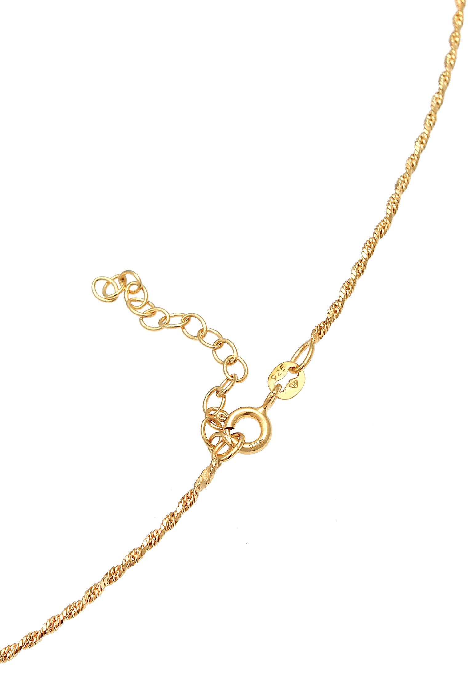 Elli Choker »Halskette Choker Gedreht Kordel Twist 925 Silber«
