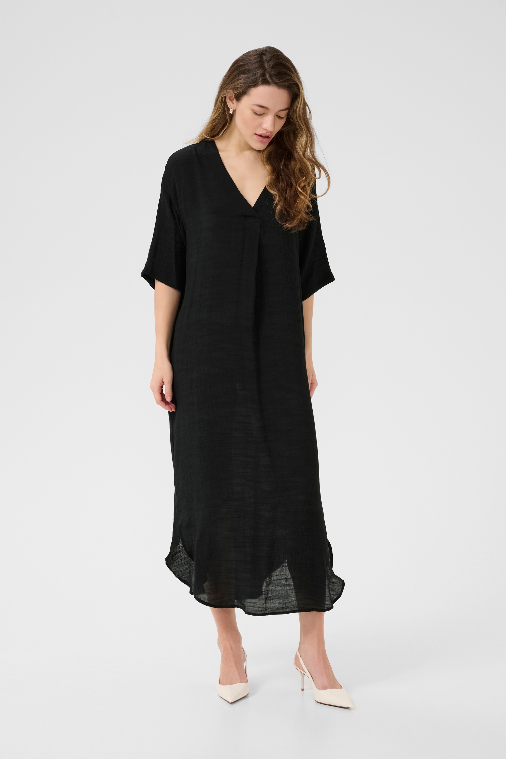 KAFFE Midikleid »Kleid KAanja«