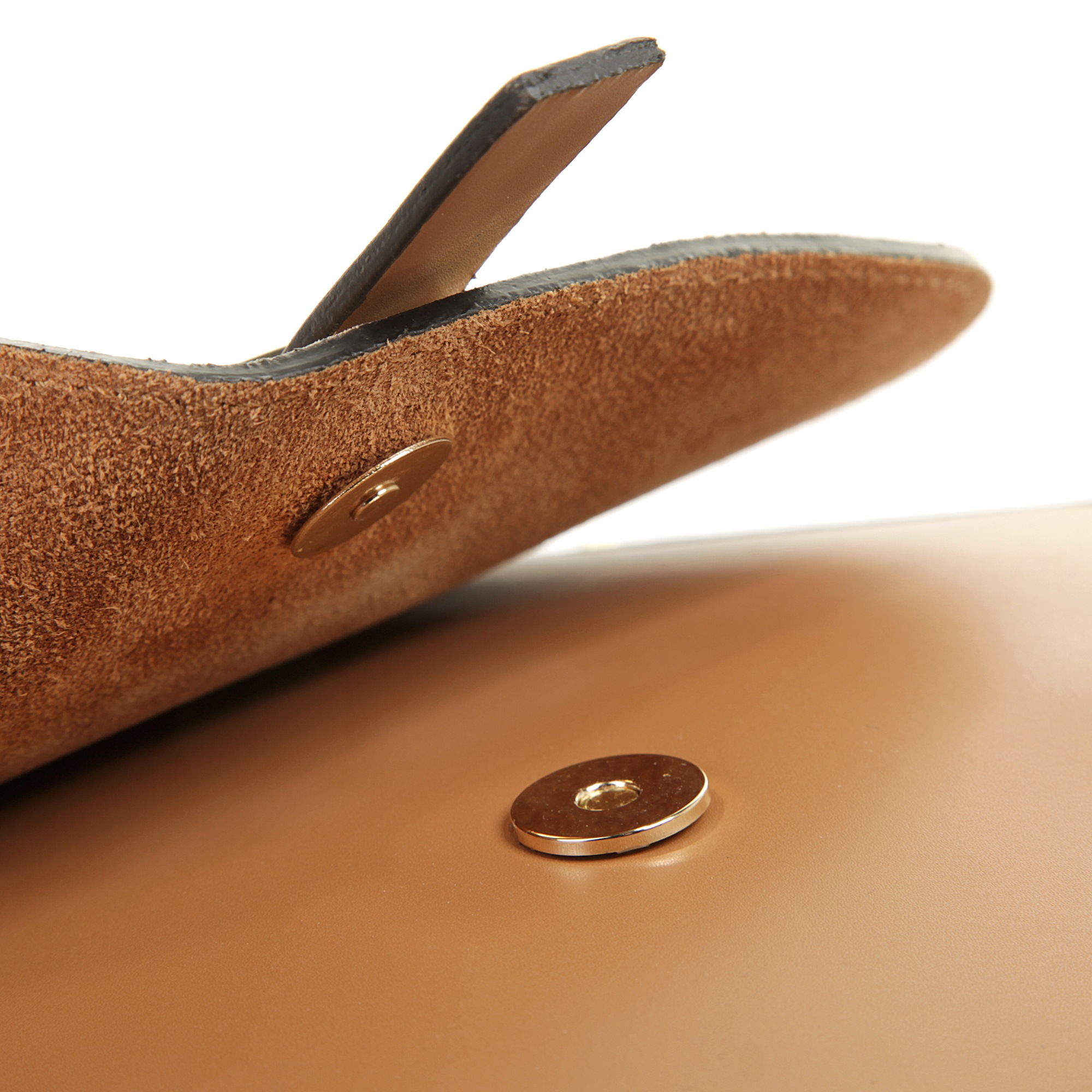 Cluty Umhängetasche, echt Leder, Made in Italy