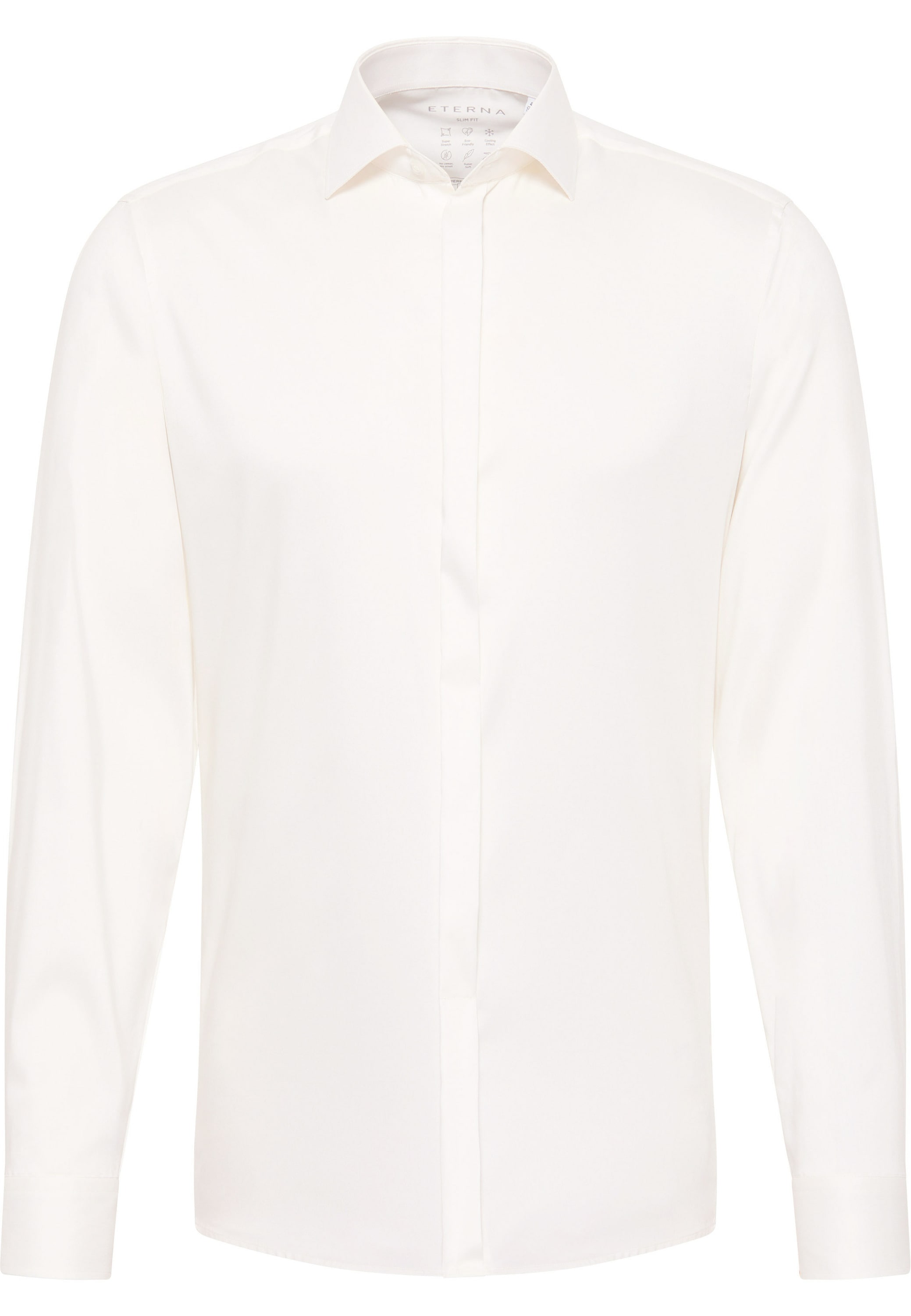 Eterna Langarmhemd »SLIM FIT«, EASY IRON (bügelleicht)