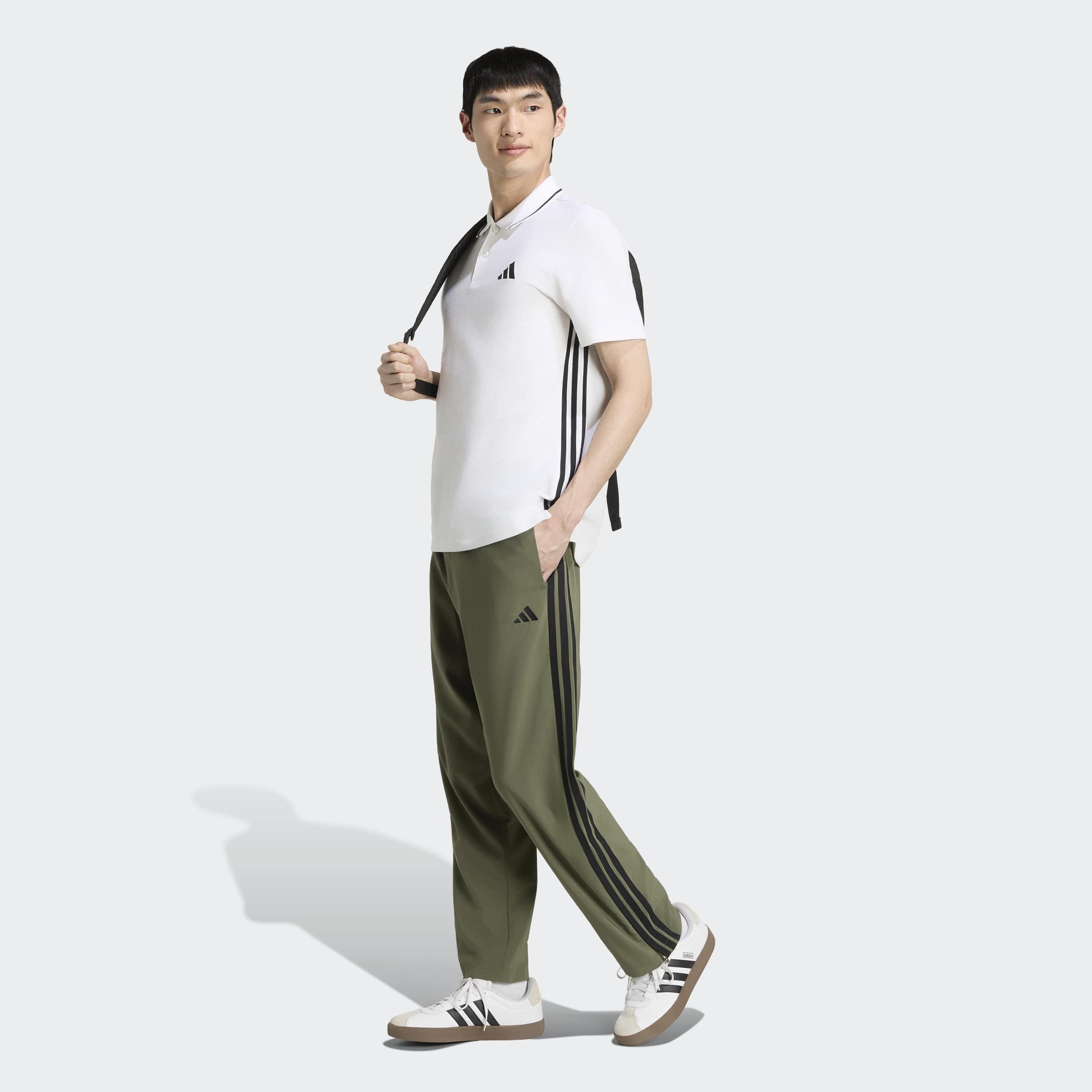 adidas Sportswear Poloshirt »ESSENTIALS 3-STREIFEN PIKEE«