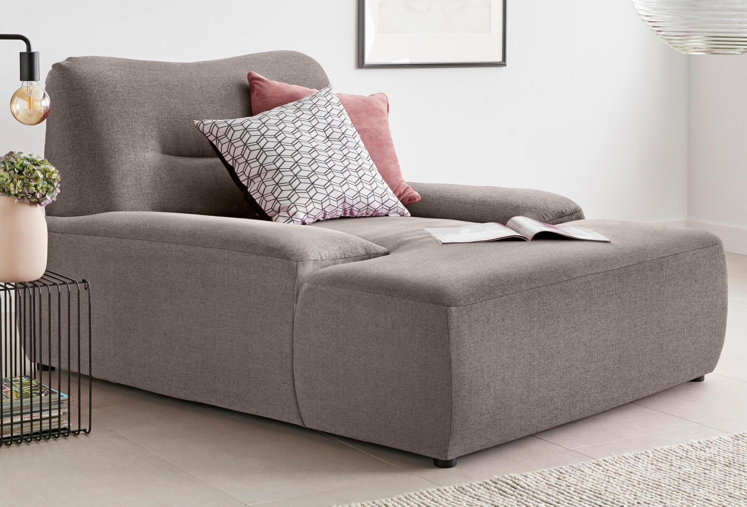 DOMO collection Loveseat »Cesena Designsessel zum Kuscheln, komfortabel zum Relaxen«, bequem und stylish, frei im Raum stellbar