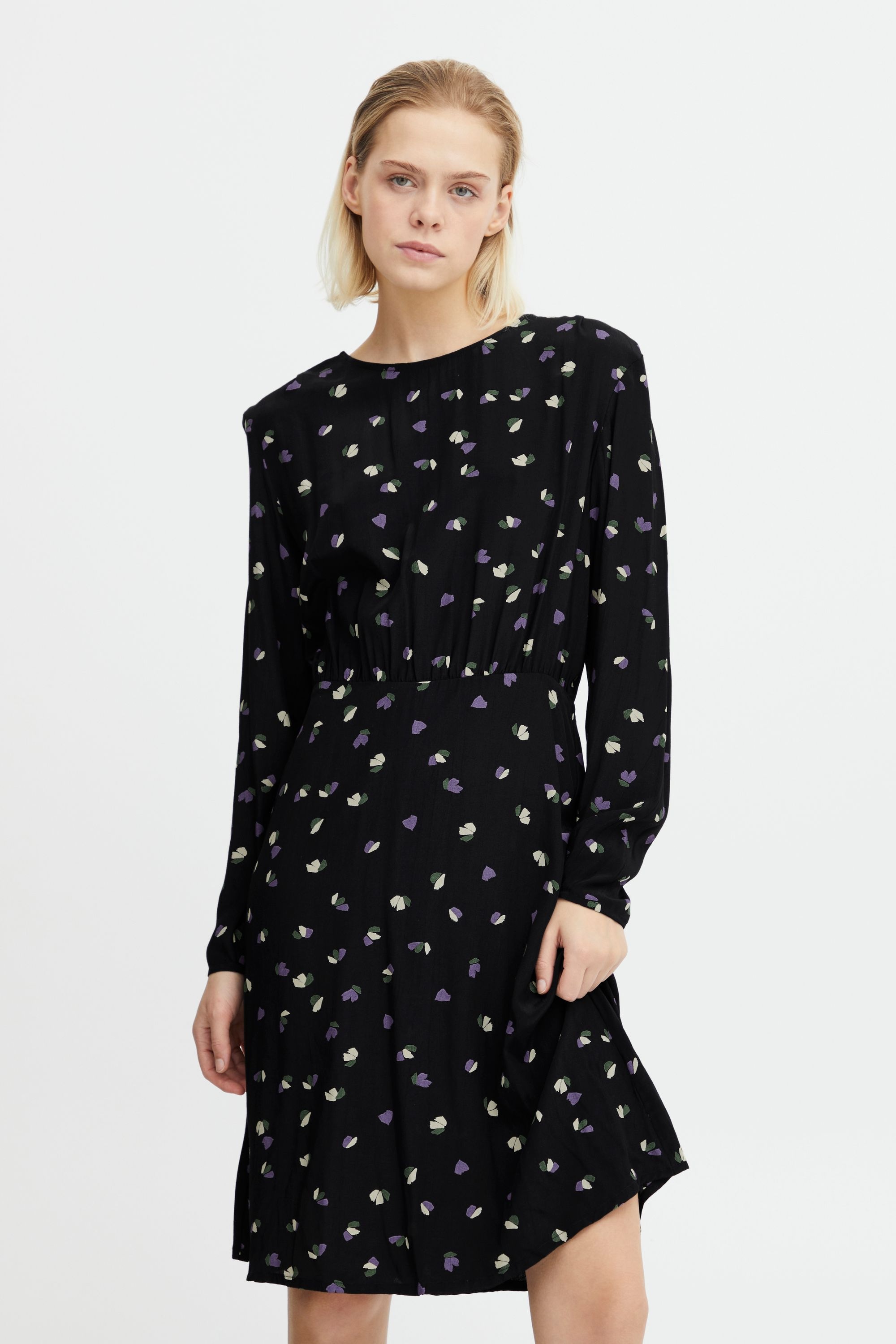 Ichi A-Linien-Kleid »Kleid IHElima«