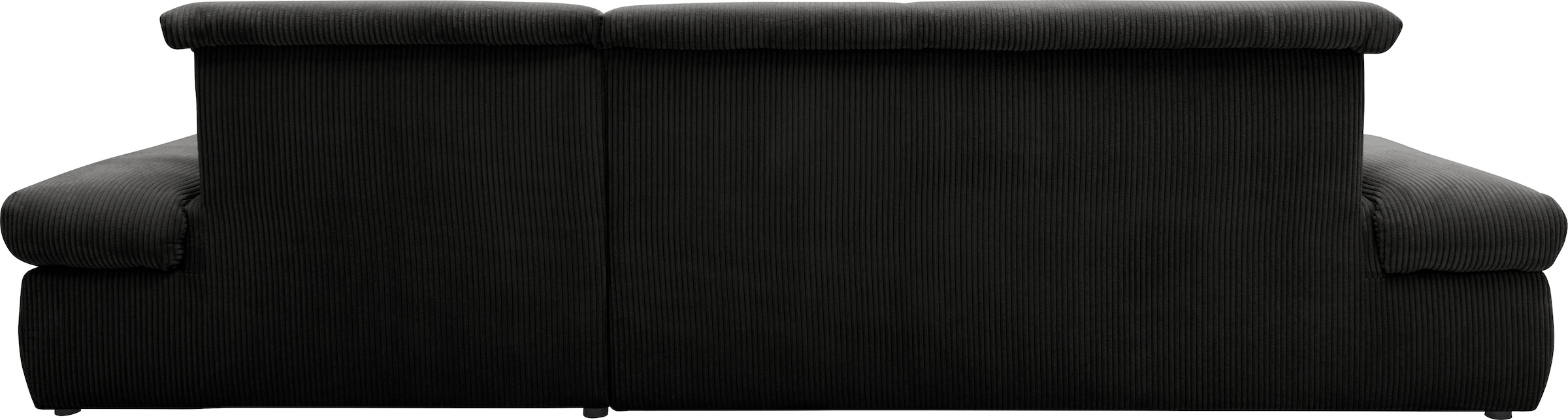 DOMO collection Ecksofa »Moric, L-Form, XXL-Sofa - Breite 300cm«, wahlweise mit Bettfunktion und Armteilverstellung, Cord