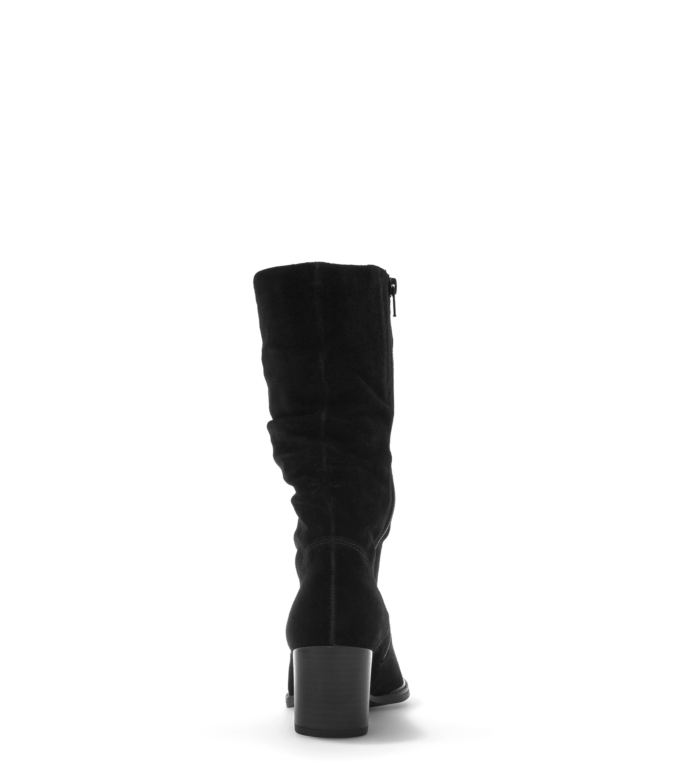 Gabor Stiefel  Blockabsatz, Langschaftstiefel mit Reißverschluss