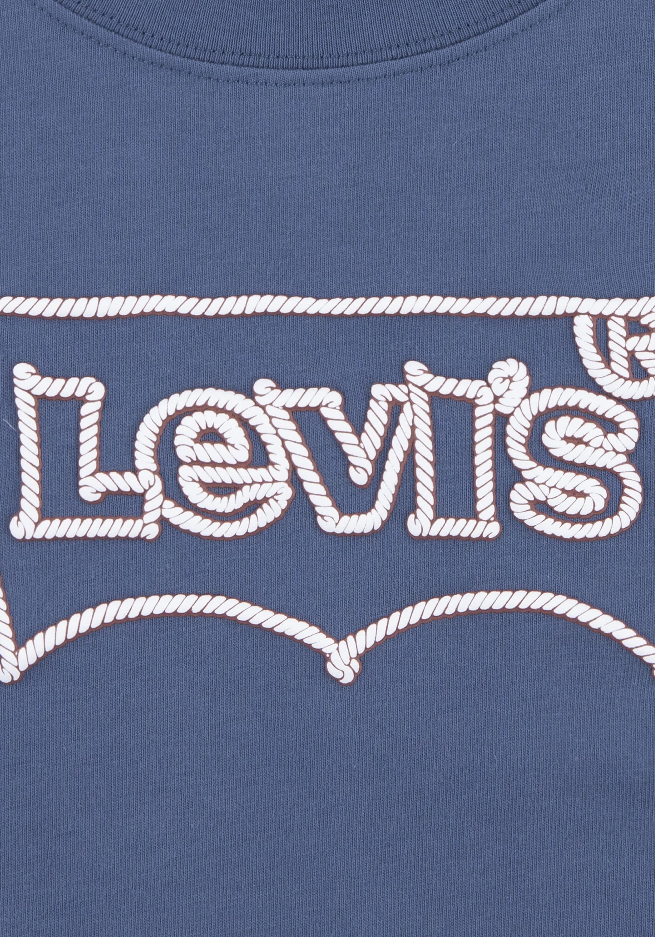 Levi's® Kids Langarmshirt »LVB ROPE BATWING LS TEE«, mit 3D-Effekt for BOYS