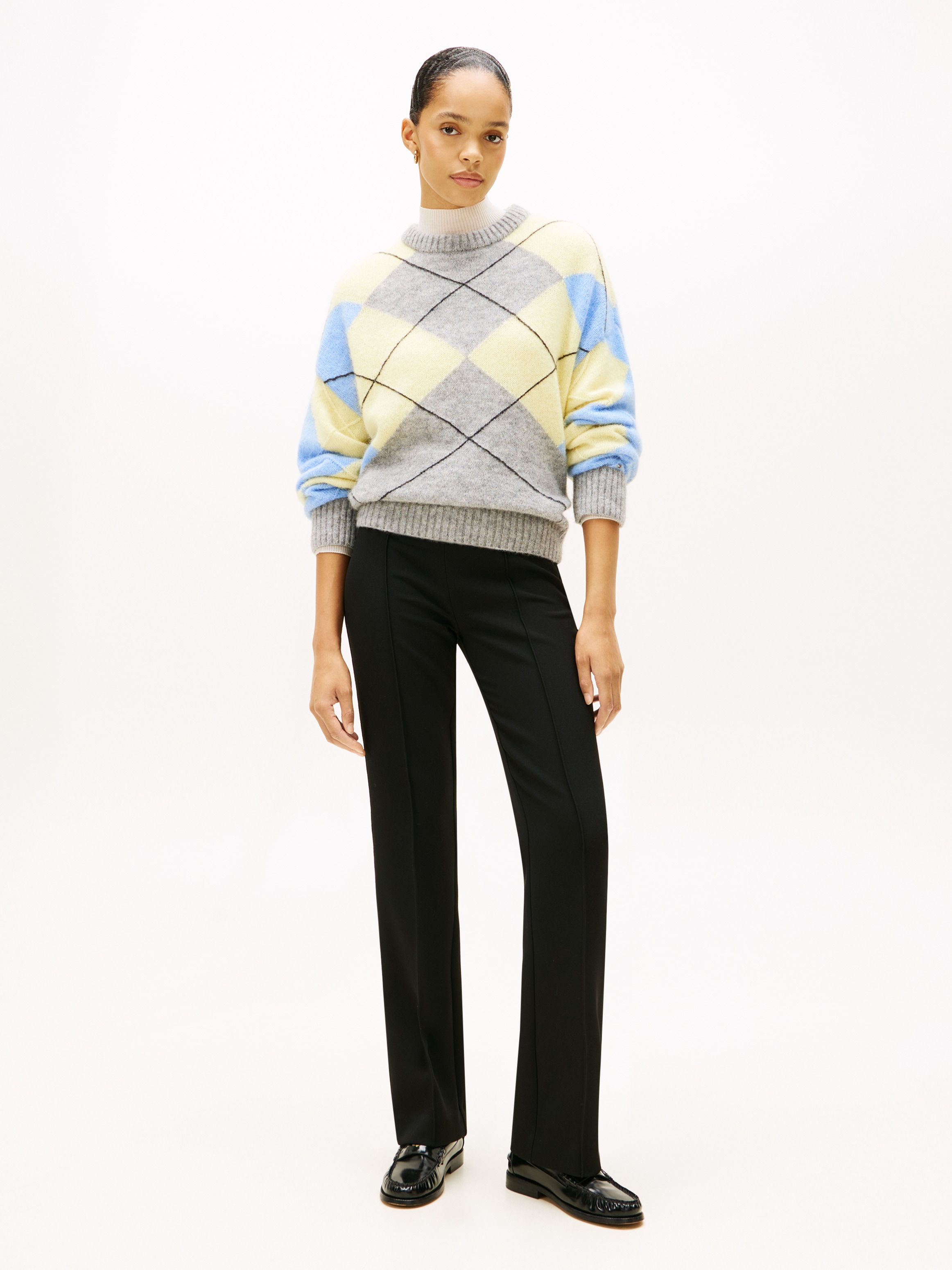 Tommy Hilfiger Anzughose »PUNTO KICK FLARE PANT«  in ausgestellter Form