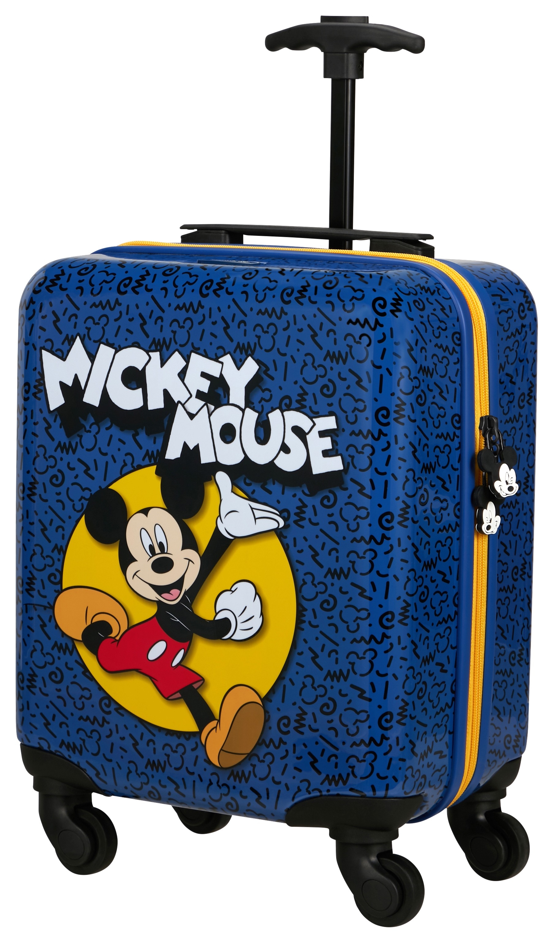 Samsonite Kinderkoffer »DAYDREAM DISNEY, Mickey Happy« 24 l 4 Rollen Kinder-Reisegepäck Kindertrolley