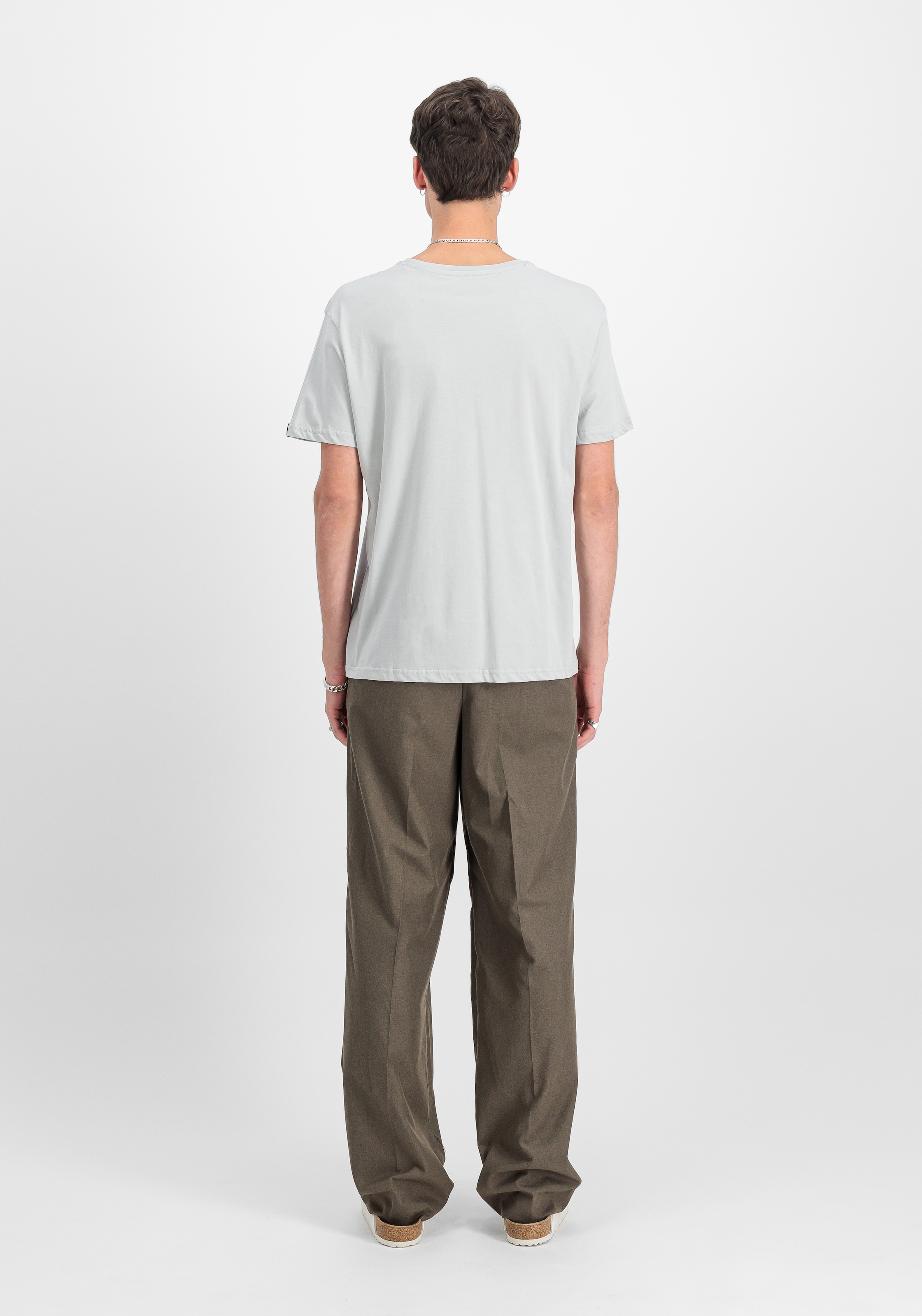 Alpha Industries Rundhalsshirt »BASIC T SMALL LOGO«