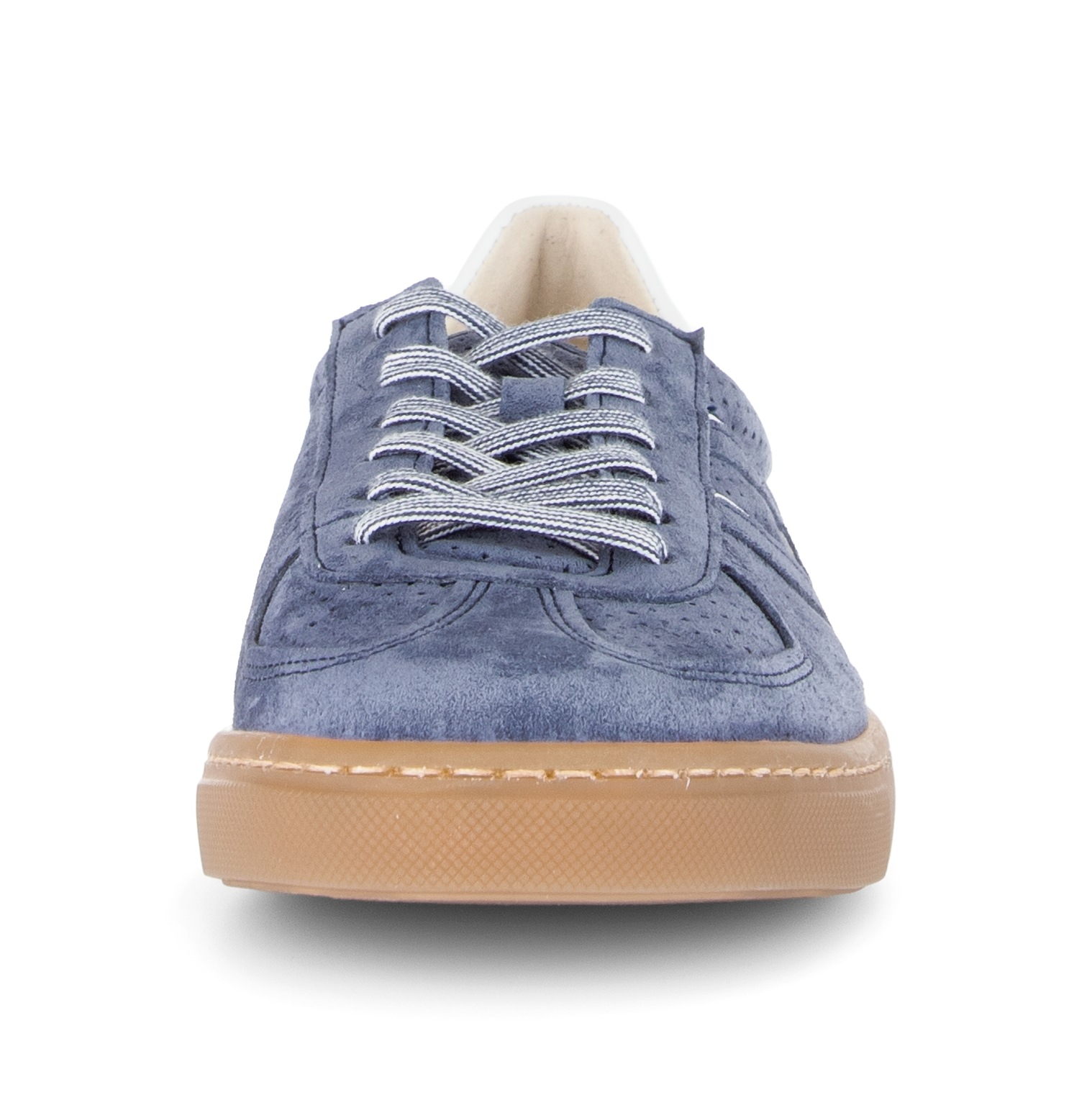 Gabor Sneaker »DAVOS«  , Freizeitschuh, Halbschuh, Schnürschuh mit Lochmuster, Weite H