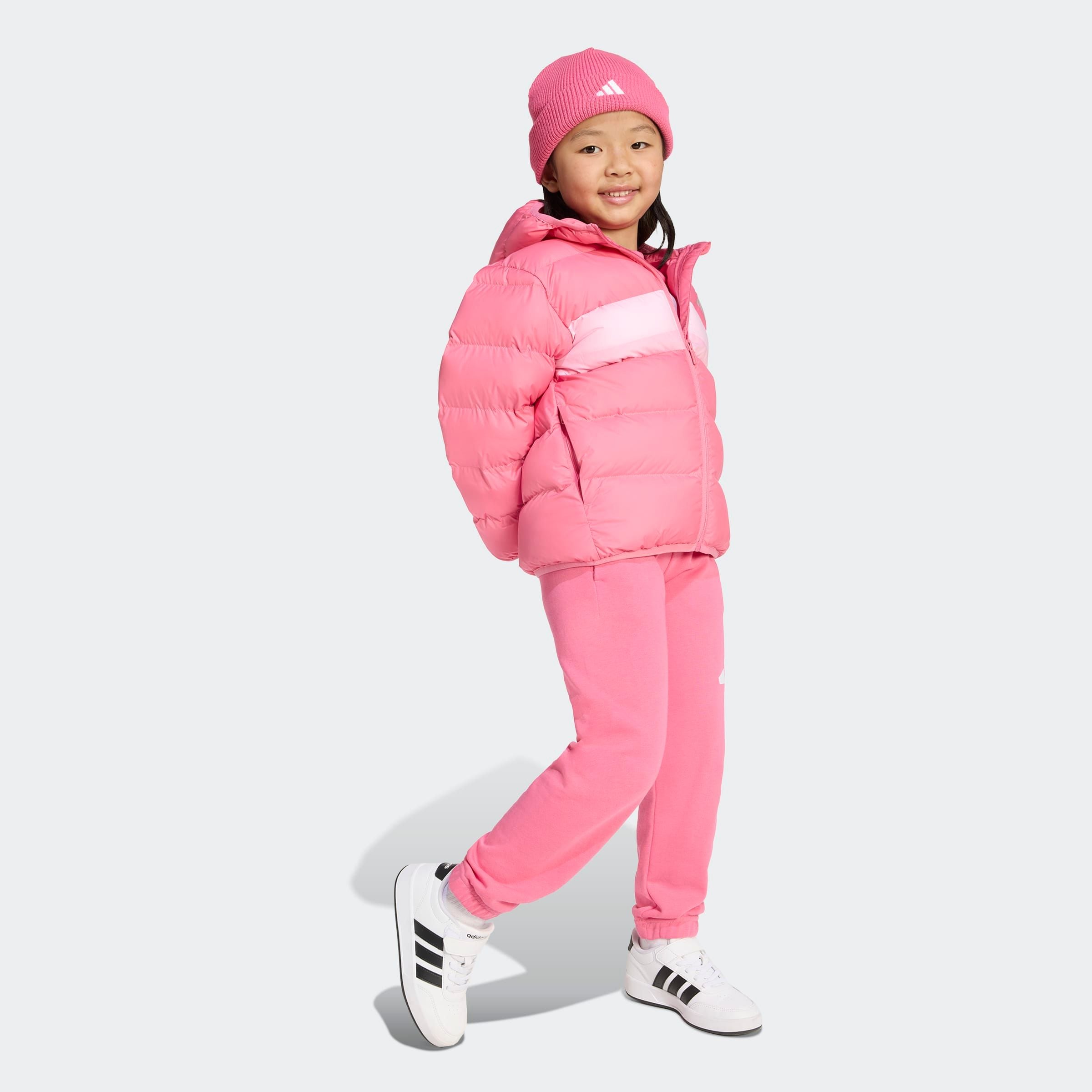 adidas Sportswear Steppjacke »KUNSTDAUNEN KINDER« für Kinder, mit Reißverschluss