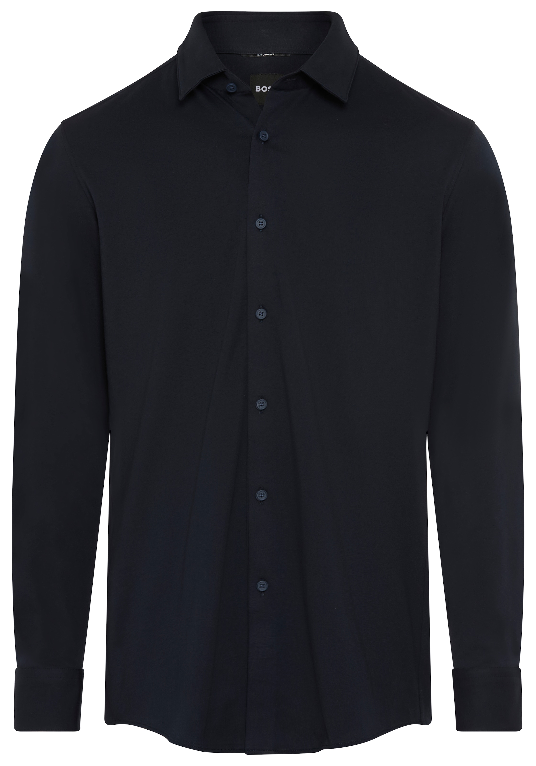 BOSS Businesshemd »HANK« Kentkragen, Slim Fit, Baumwoll-Mix mit Performance-Stretch