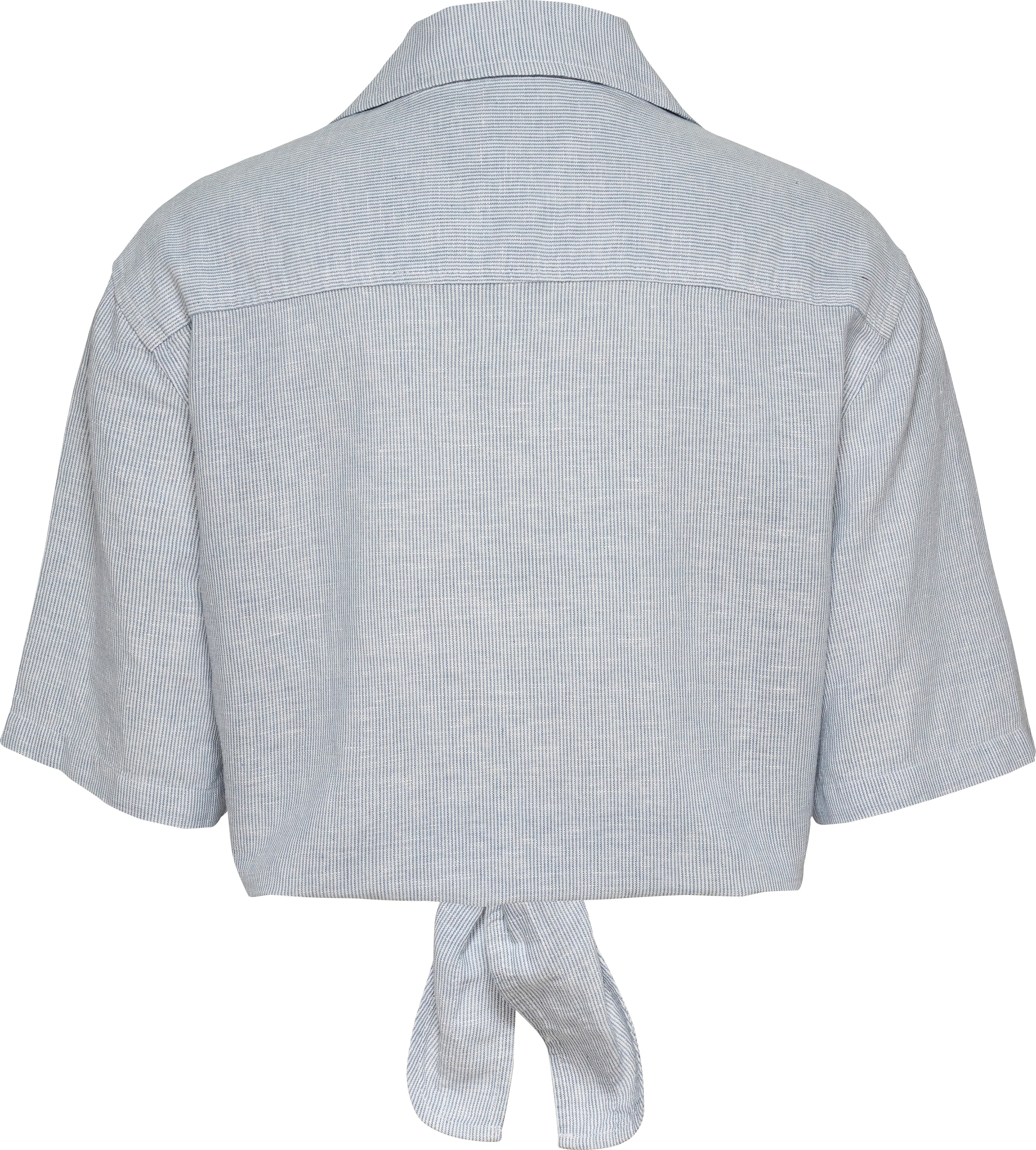 Tommy Jeans T-Shirt »TJW CRP LINEN SS SHIRT«, mit Brusttasche, Logostickerei
