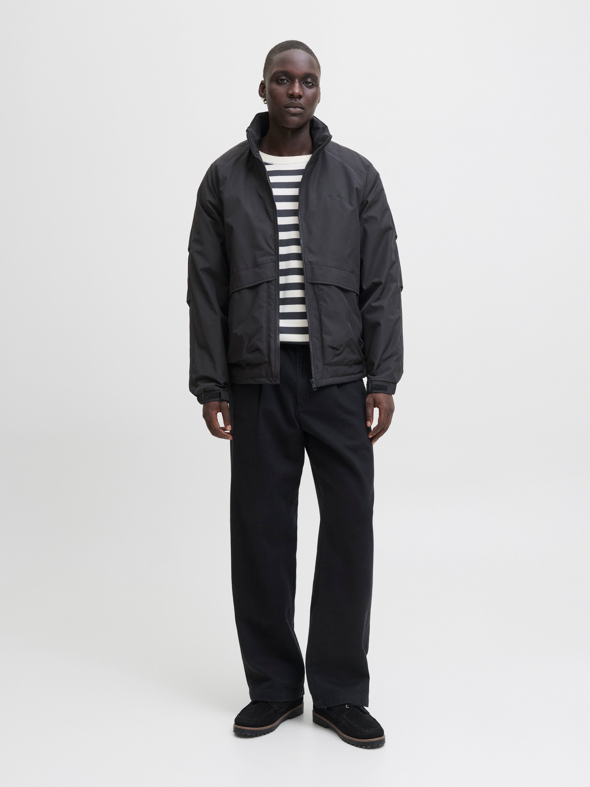 Jack & Jones Outdoorjacke »JJEDIEGO TRANSITIONAL JACKET NOOS«, ohne Kapuze