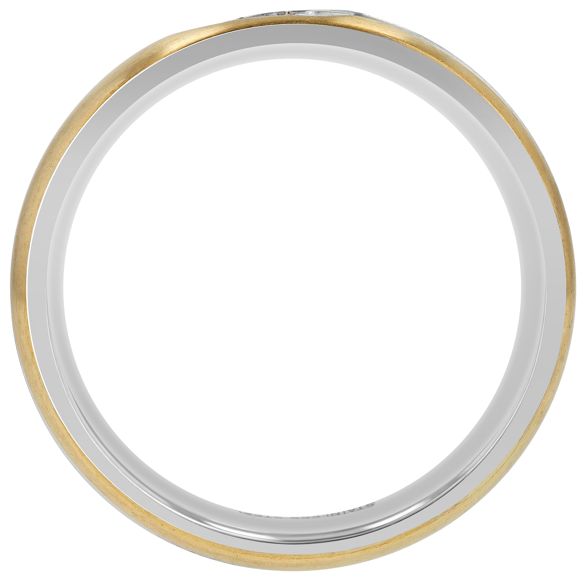 Adelia´s Fingerring »Damen Ring aus Edelstahl mit Strass Steinchen«